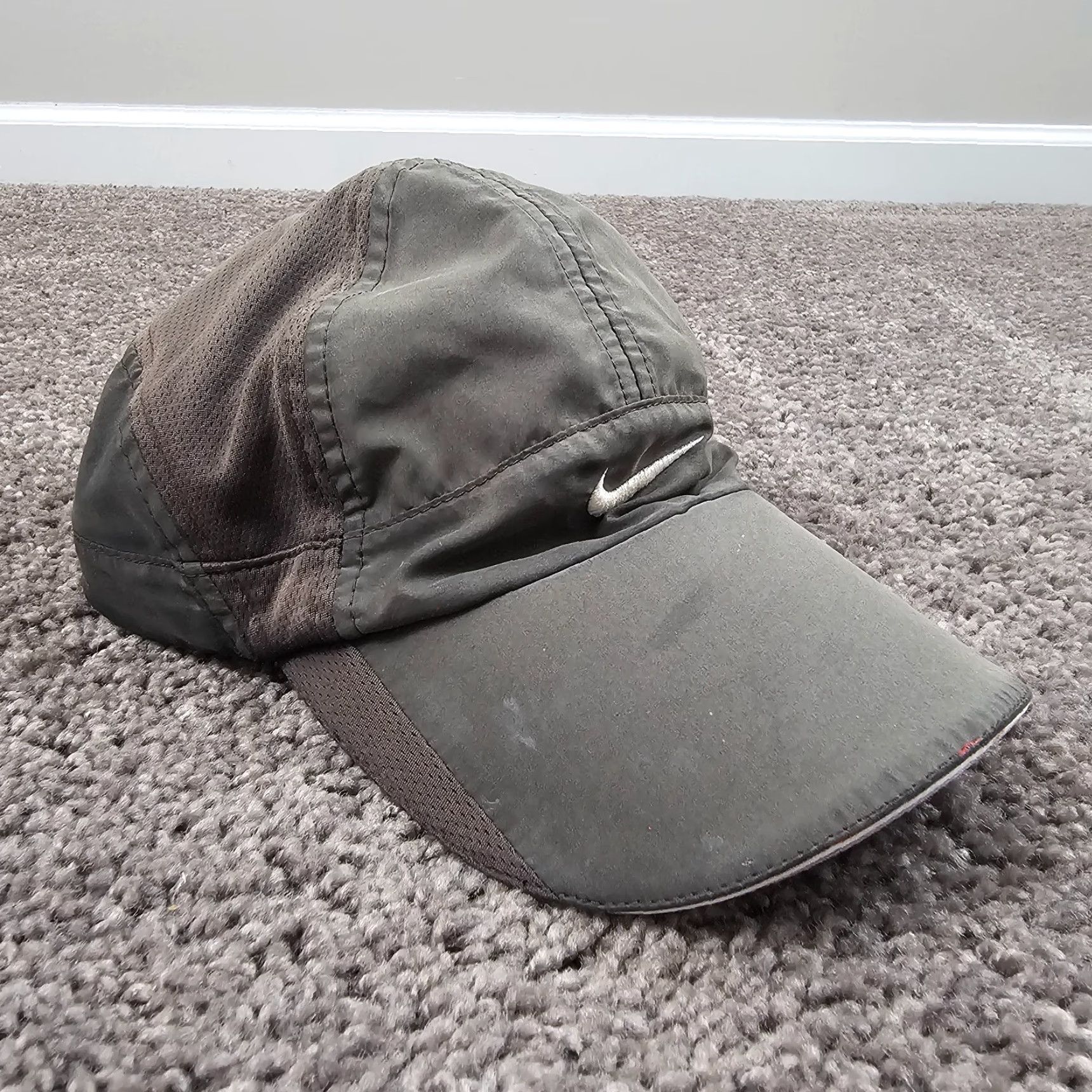 Nike VINTAGE Nike 5 Panel Hat Cap Adjustable Lightweight Brown Casual One Size Men Size ONE SIZE - 2 Thumbnail