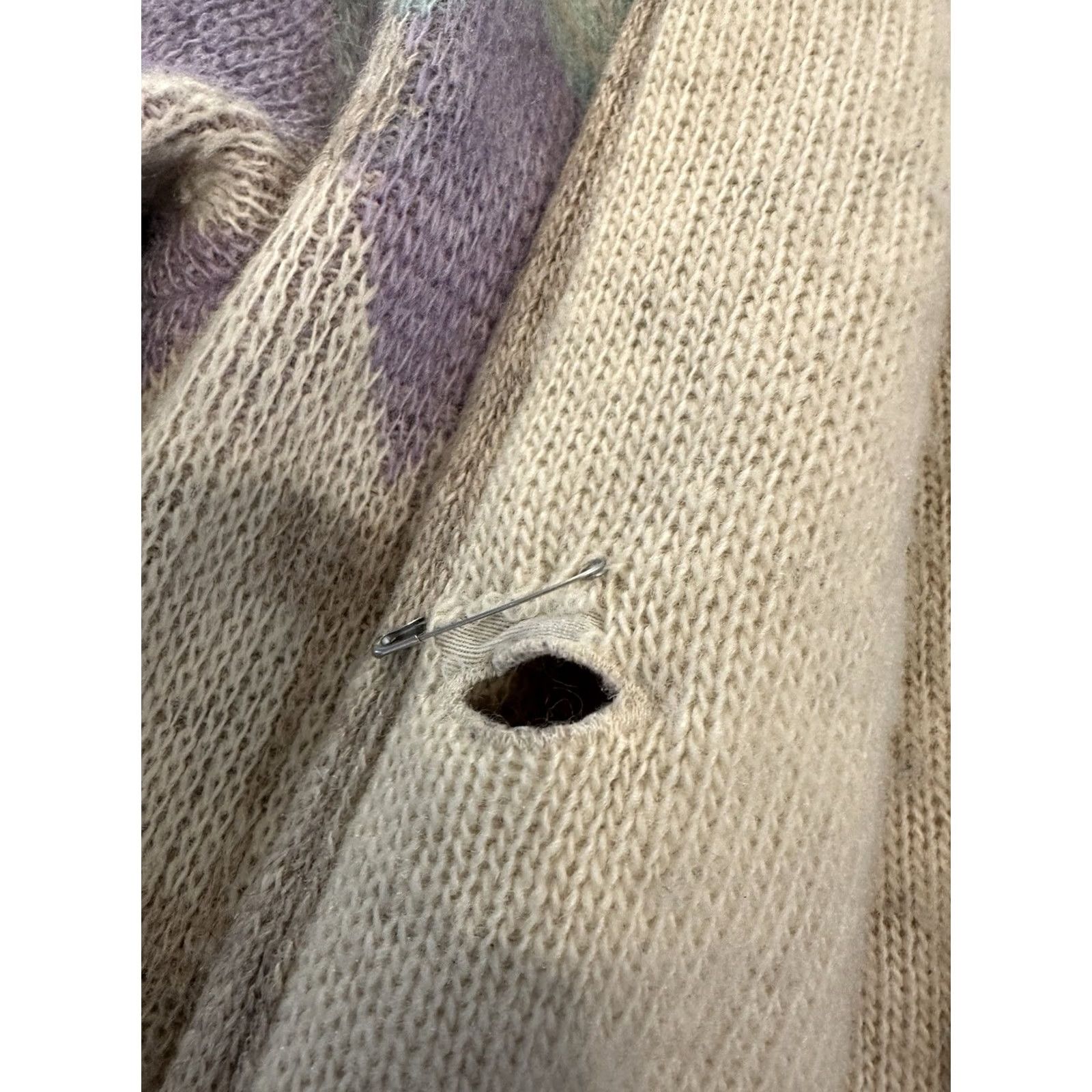 Vintage VINTAGE Alafoss Icewool Cardigan Sweater Jacket Small Women Wool Ivory Aztec Button Overcoat S Size S / US 4 / IT 40 - 4 Thumbnail