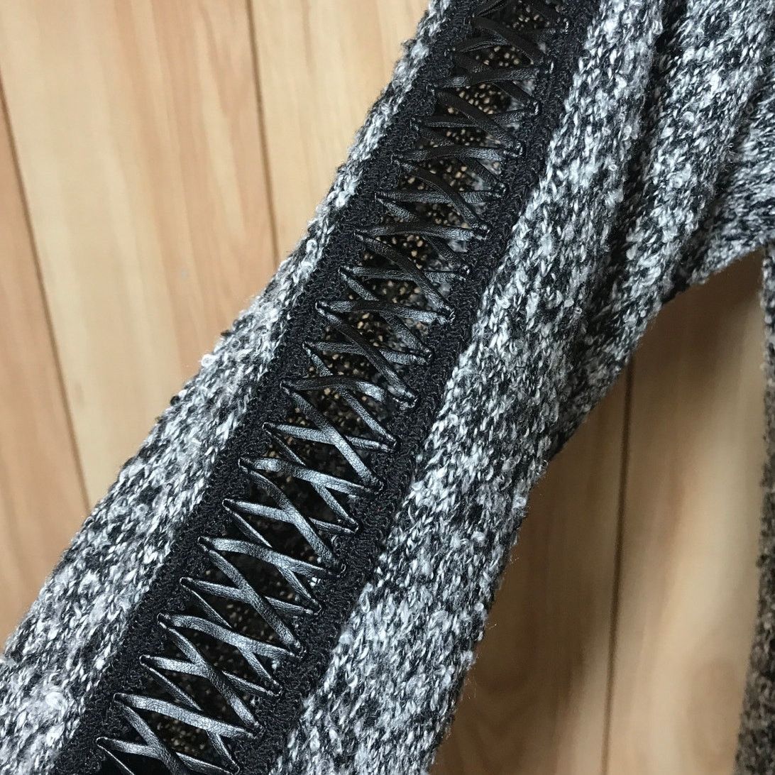 Other Espresso Round Neck 3/4 Cut-Out Sleeves Sweater L Size L / US 10 / IT 46 - 6 Thumbnail