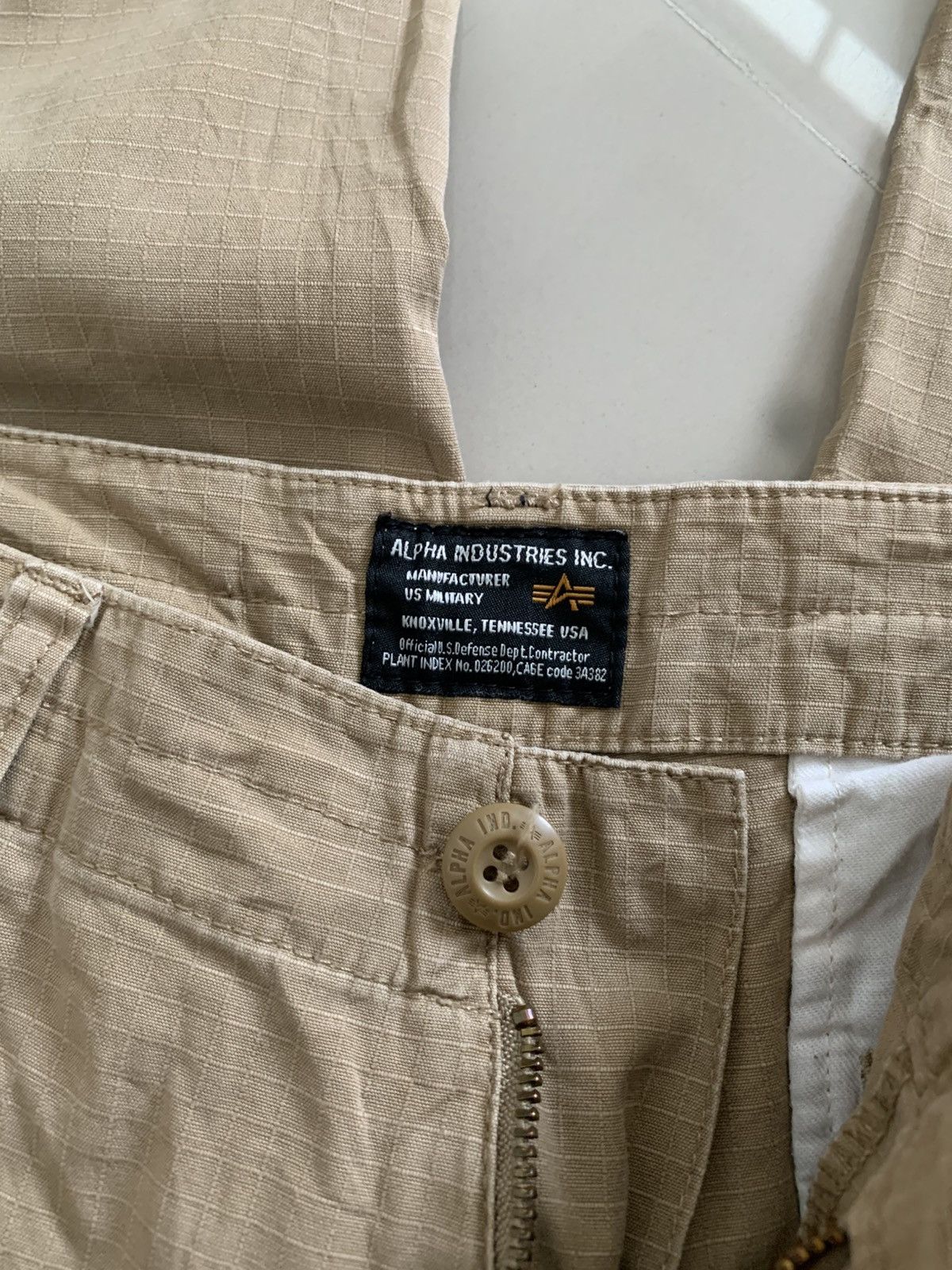 Alpha Industries Alpha Industries Military Poplin Ripstop Cargo Trousers Size US 34 / EU 50 - 4 Thumbnail