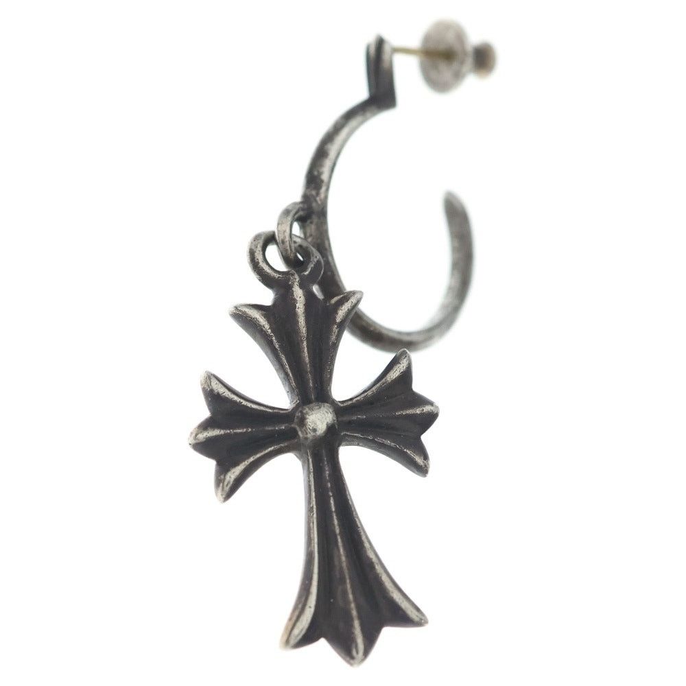 Chrome Hearts Chrome Hearts Tiny Hoop Scroll Earring | Grailed