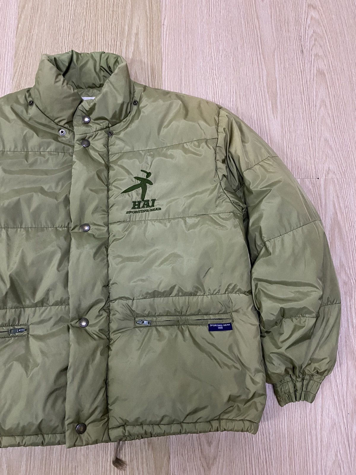 Hai Sporting Gear Vintage Hai Sporting Gear puffer jacket Size US L / EU 52-54 / 3 - 3 Thumbnail