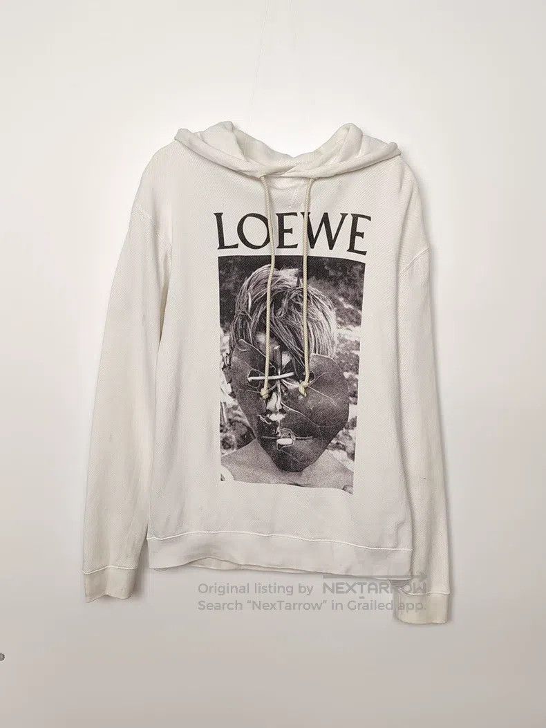 Loewe Loewe Mask Print Hoodie Size US S / EU 44-46 / 1 - 1 Thumbnail