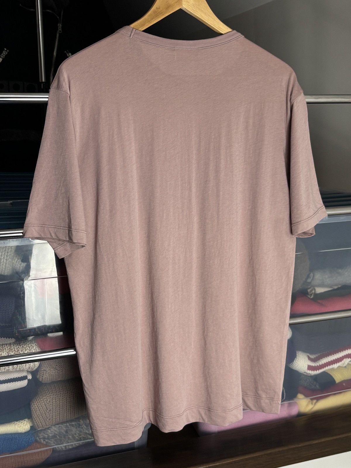 Dries Van Noten Dries Van Noten Sequin Palm Tree Salmon T-Shirt Size US S / EU 44-46 / 1 - 5 Thumbnail