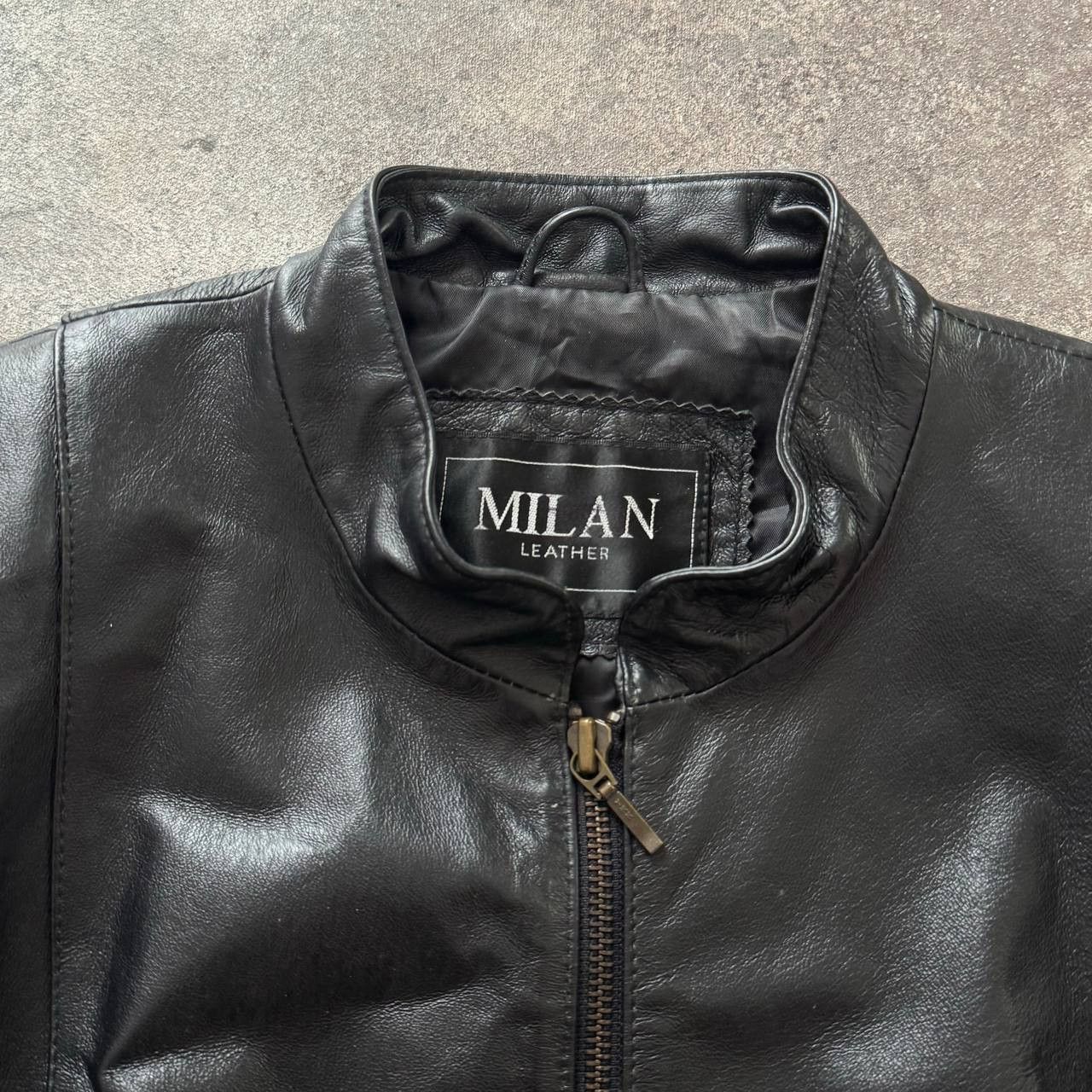 If Six Was Nine Japanese Style Vintage Black Leather Jacket Size M / US 6-8 / IT 42-44 - 7 Thumbnail