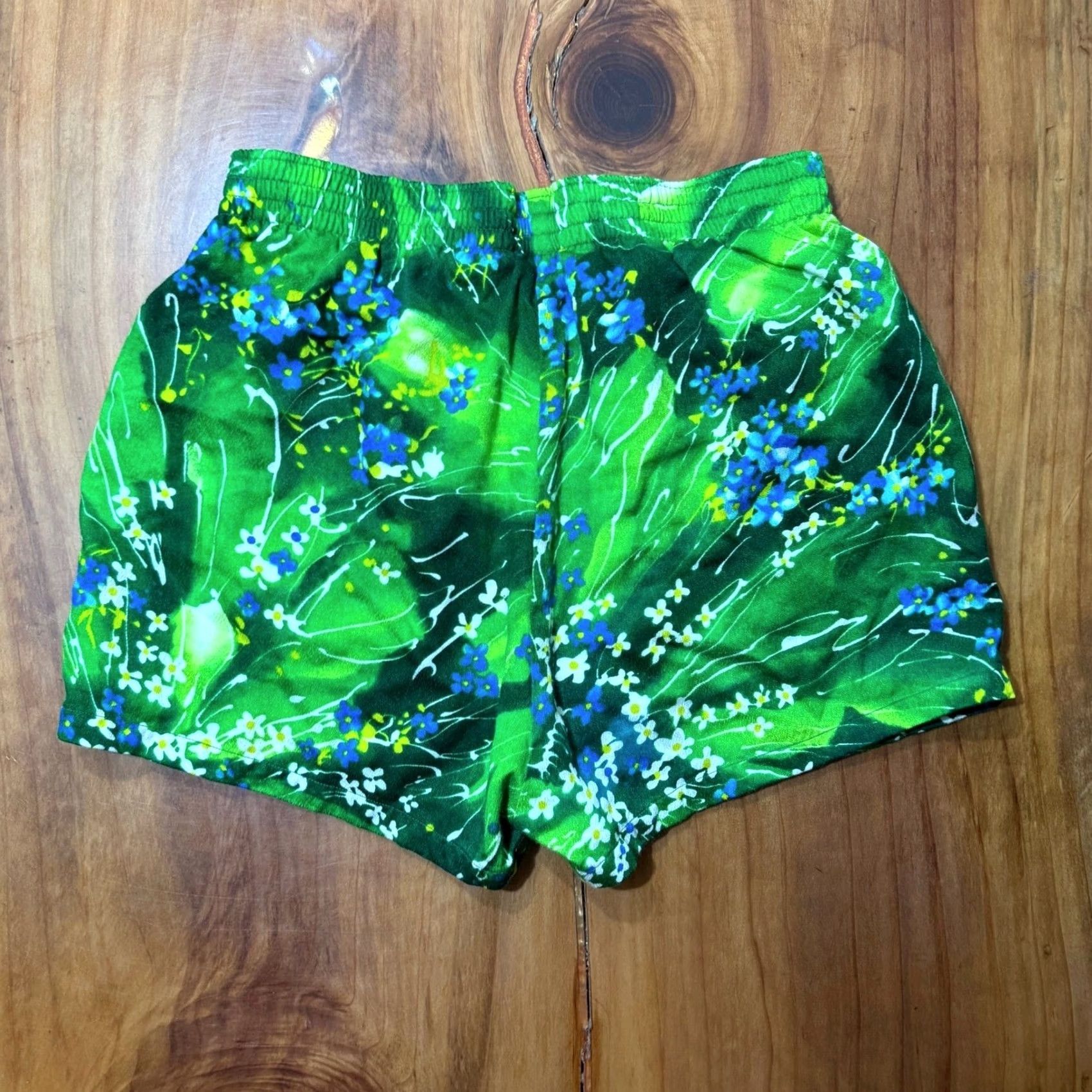 Vintage VINTAGE Pomare Barkcloth Hawaiian Shorts Mens Large Medium 60s 70s A3-13 Size US 33 - 6 Thumbnail