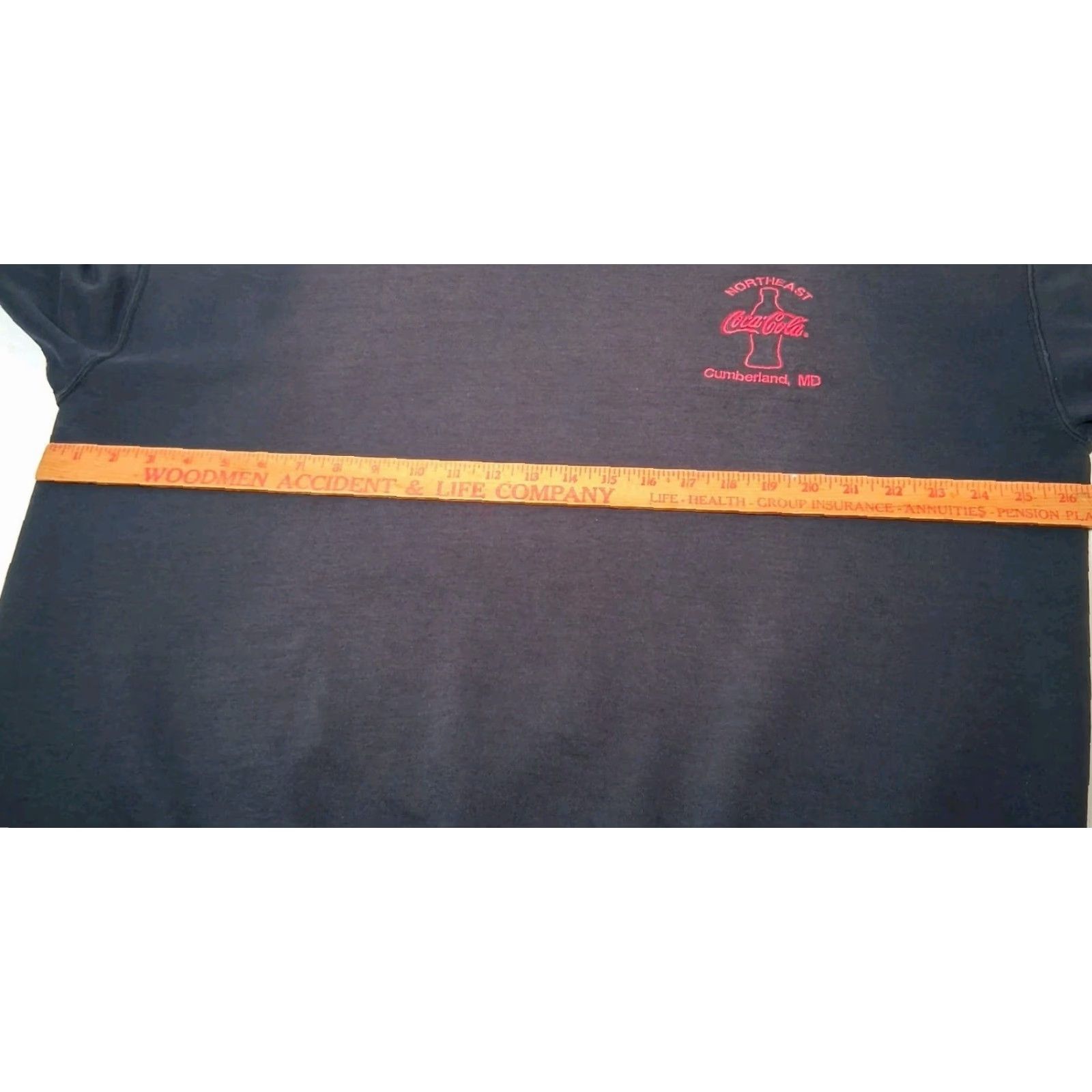 Gildan Vtg Coca Cola Sweatshirt XL Crewneck Northeast Cumberland Maryland Distressed Size US XL / EU 56 / 4 - 5 Thumbnail