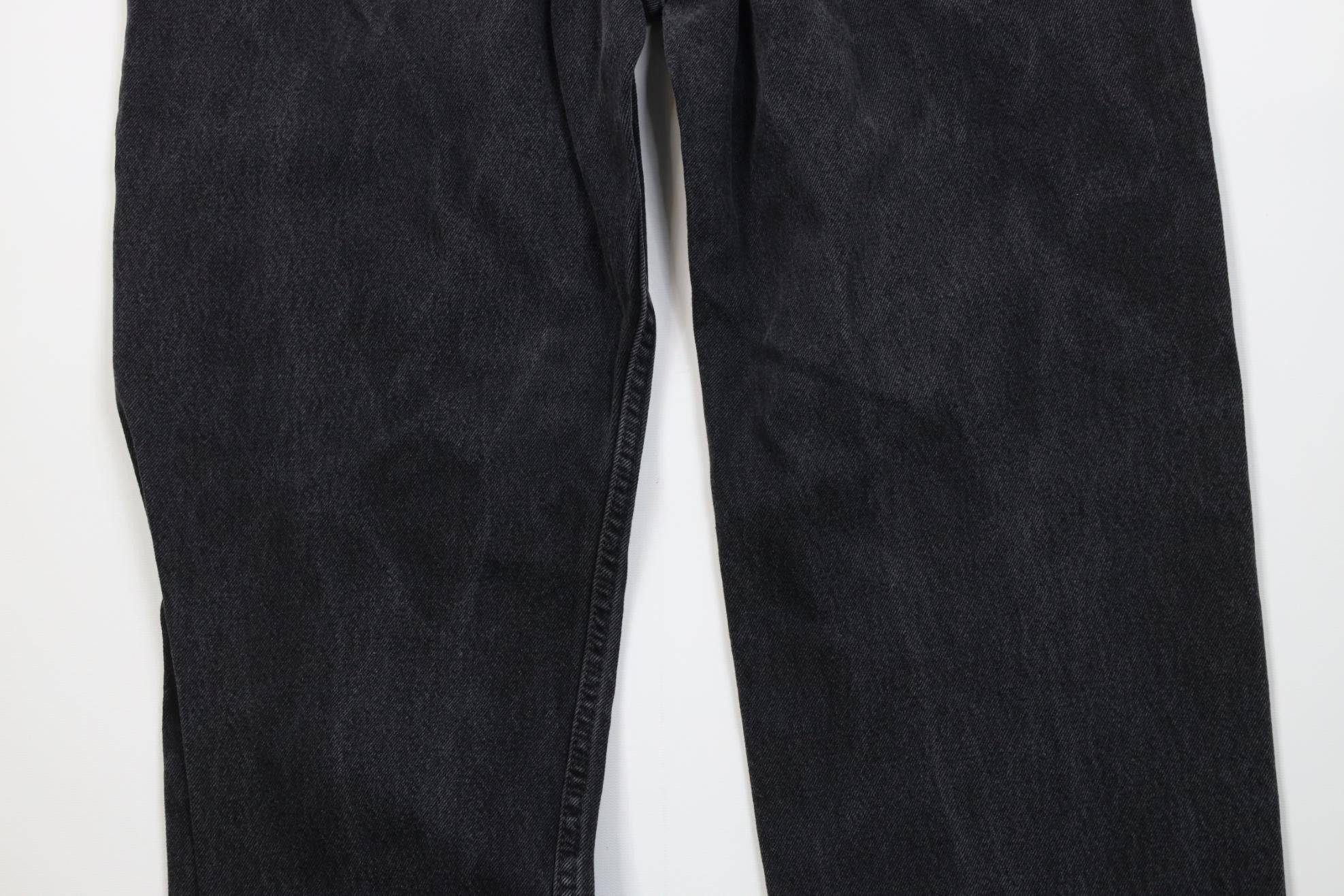 Levi's Vintage Y2K 2004 Levis 550 Fit Denim Jeans Black Cotton Size US 38 / EU 54 - 12 Thumbnail