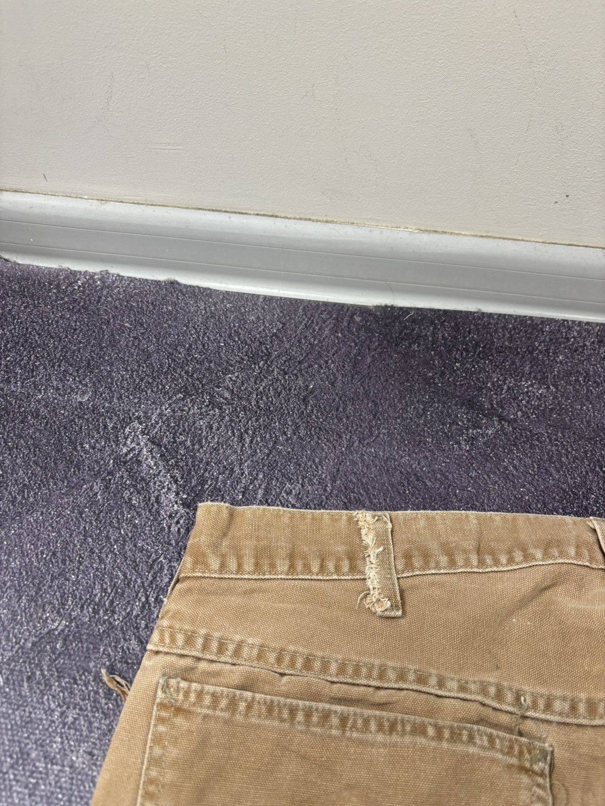 Carhartt Vintage 90s Carhartt USA Made Carpenter Work Baggy Pants Size US 38 / EU 54 - 9 Thumbnail