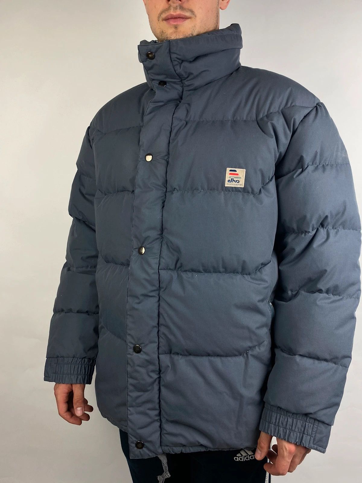 Vintage winter down jacket elho vintage retro warm winter jacket Size US L / EU 52-54 / 3 - 2 Thumbnail