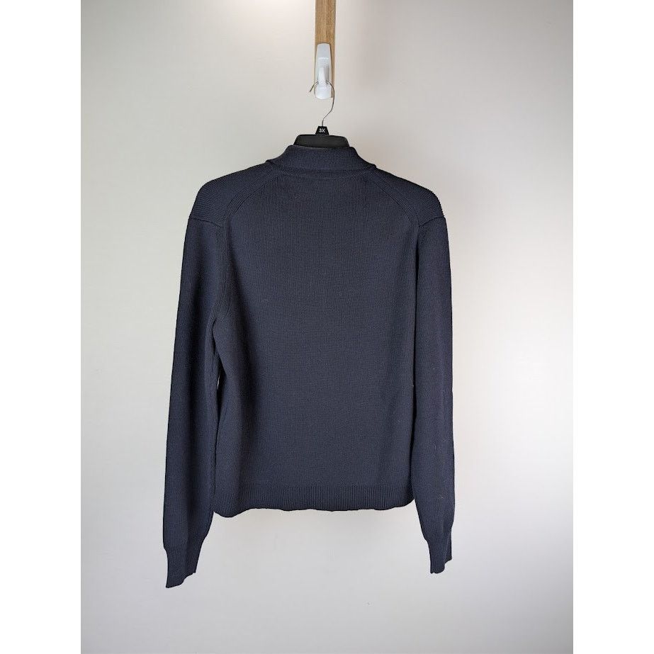 Tom Ford o1rshd1 Knitwear Button Sweater in Navy Size US L / EU 52-54 / 3 - 10 Thumbnail