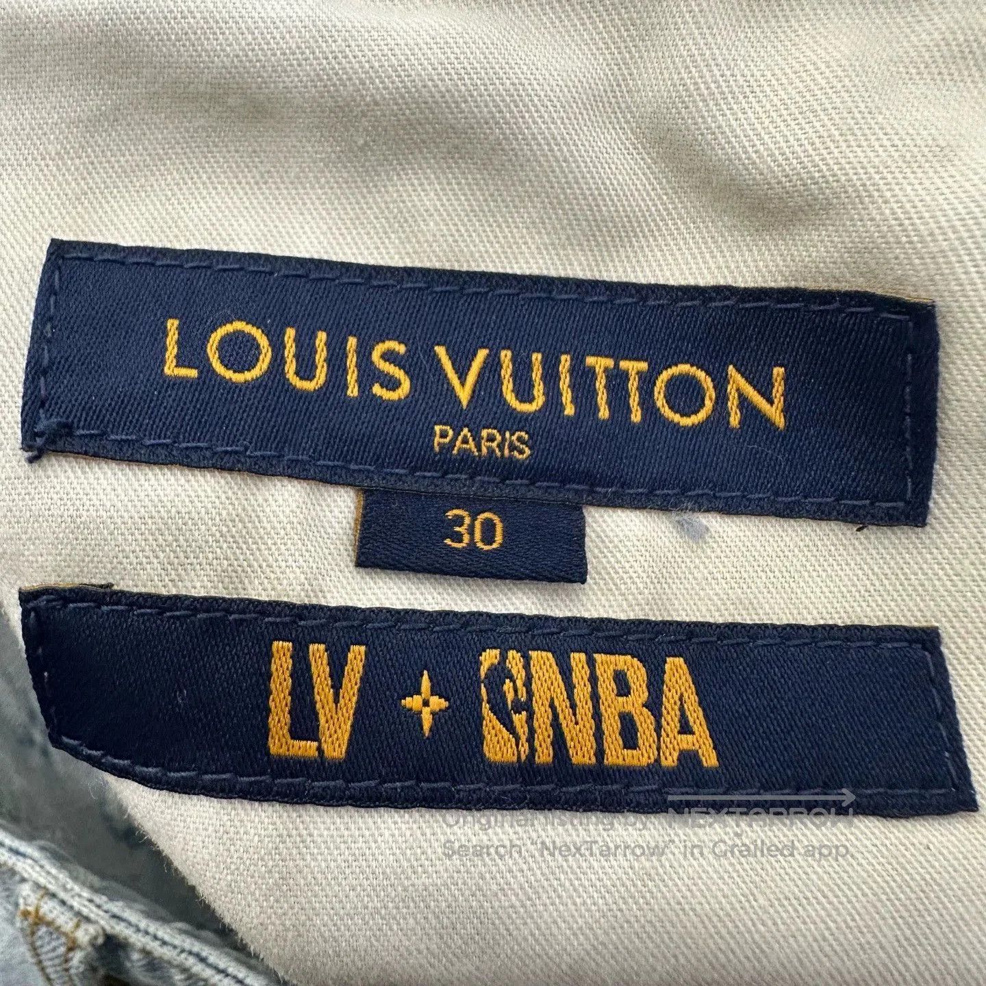 Louis Vuitton Louis Vuitton NBA Collaboration All-Over Print Jeans. Size US 30 / EU 46 - 4 Thumbnail