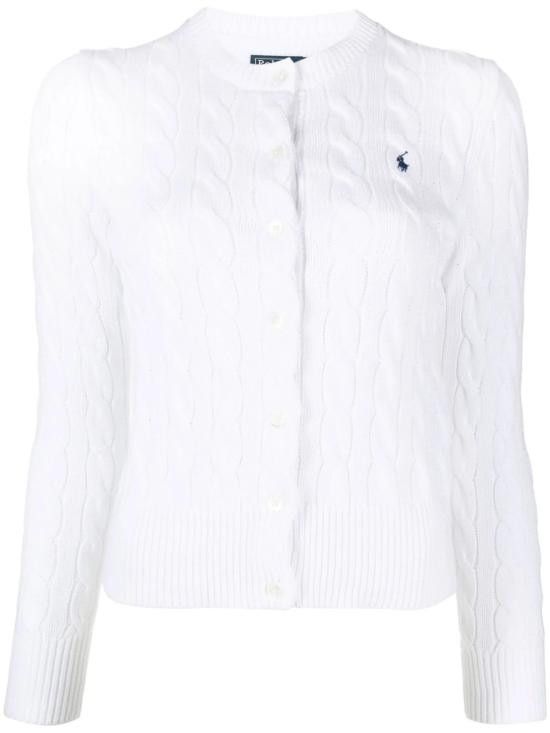 Ralph Lauren RALPH LAUREN Women Sweater 211891643001 100 WHITE Size S / US 4 / IT 40 - 1 Thumbnail
