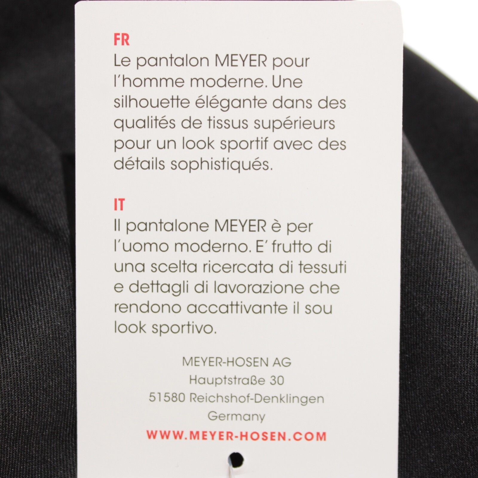 Other Meyer New with tags Dress Pants Size 34 US In Gray Size US 34 / EU 50 - 5 Thumbnail