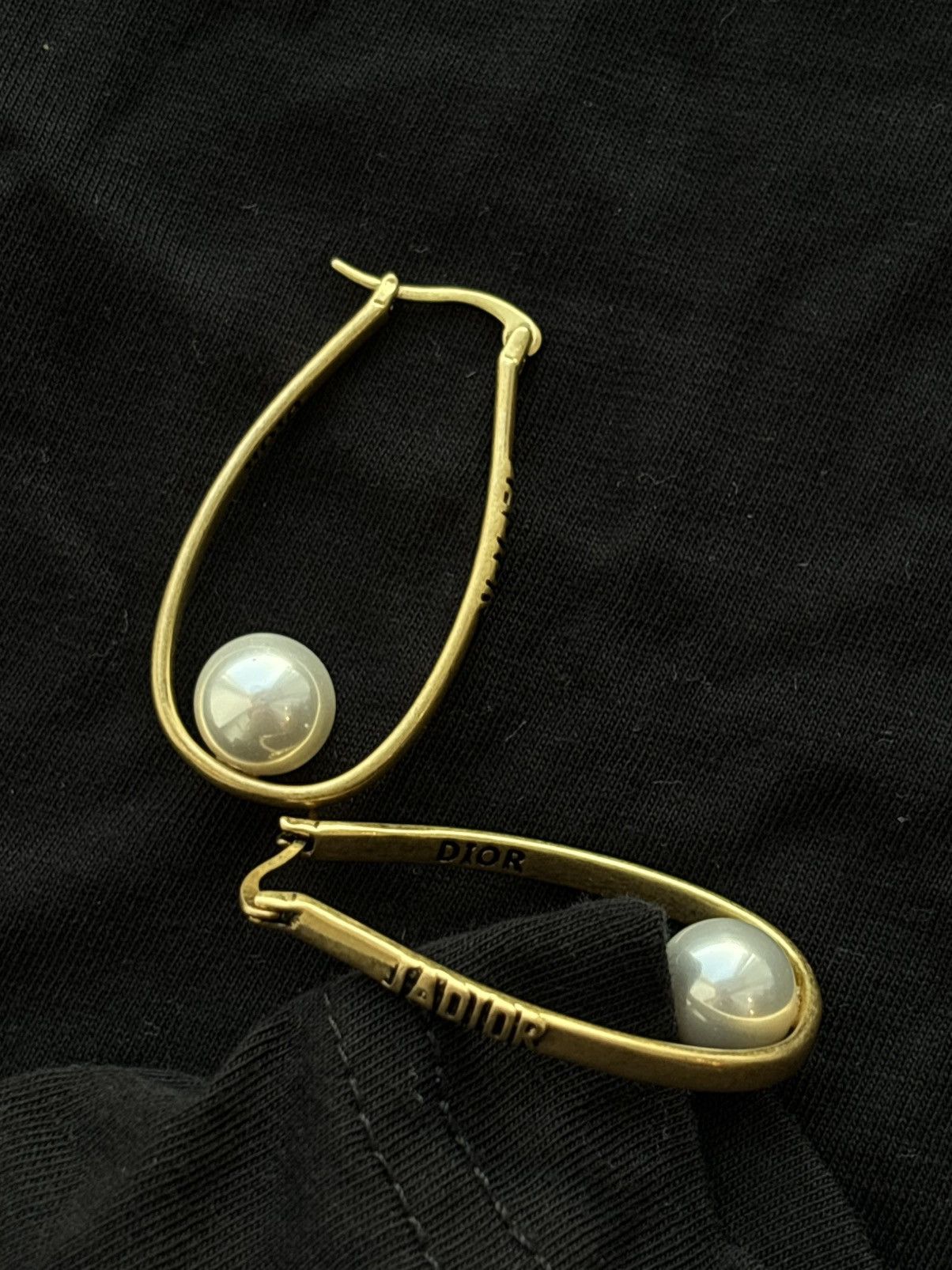 Dior Vintage Dior Earrings Size ONE SIZE - 1 Thumbnail