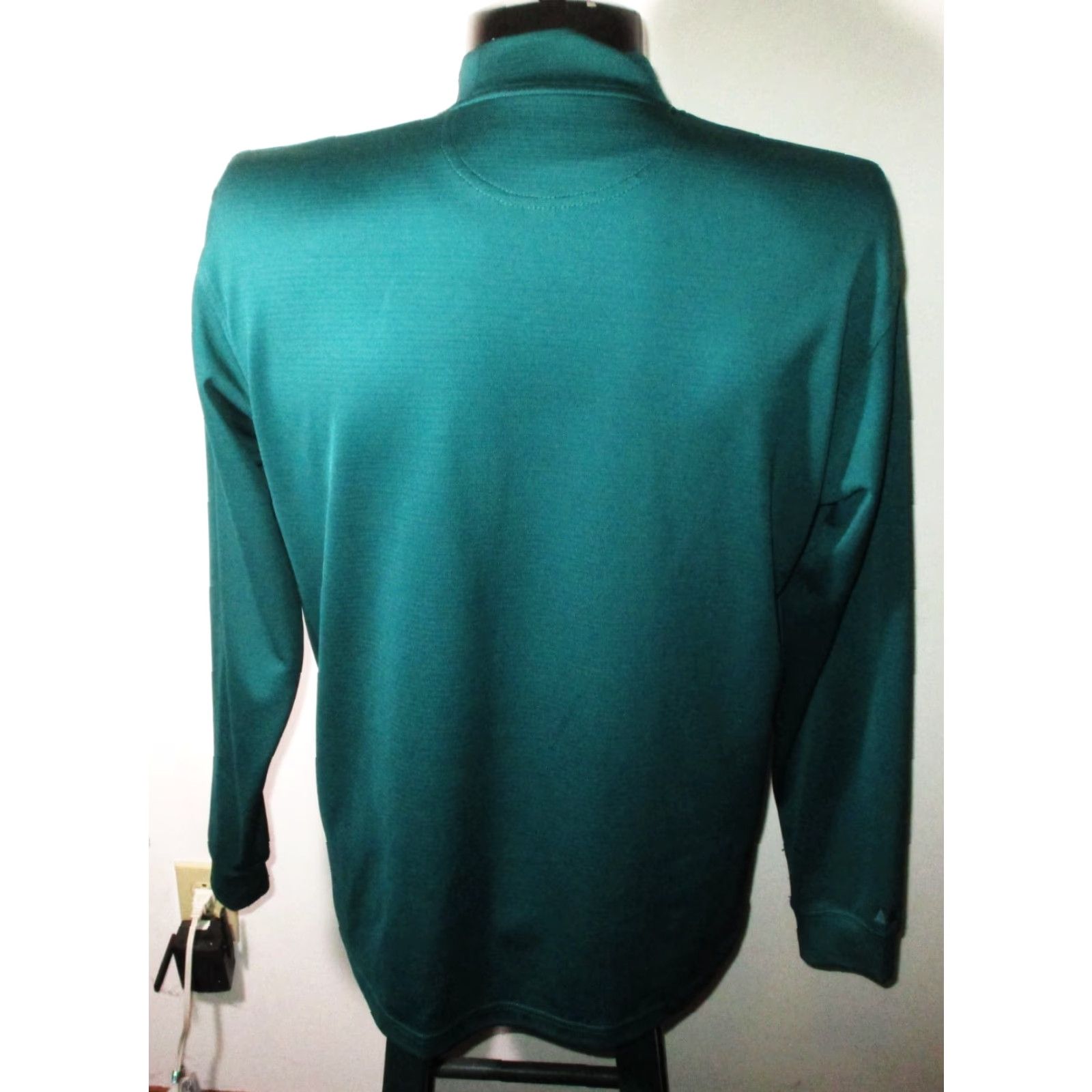 Banana Republic BANANA REPUBLIC Green Long Sleeve Mock Neck Top Mens L Shirt Size US L / EU 52-54 / 3 - 5 Thumbnail