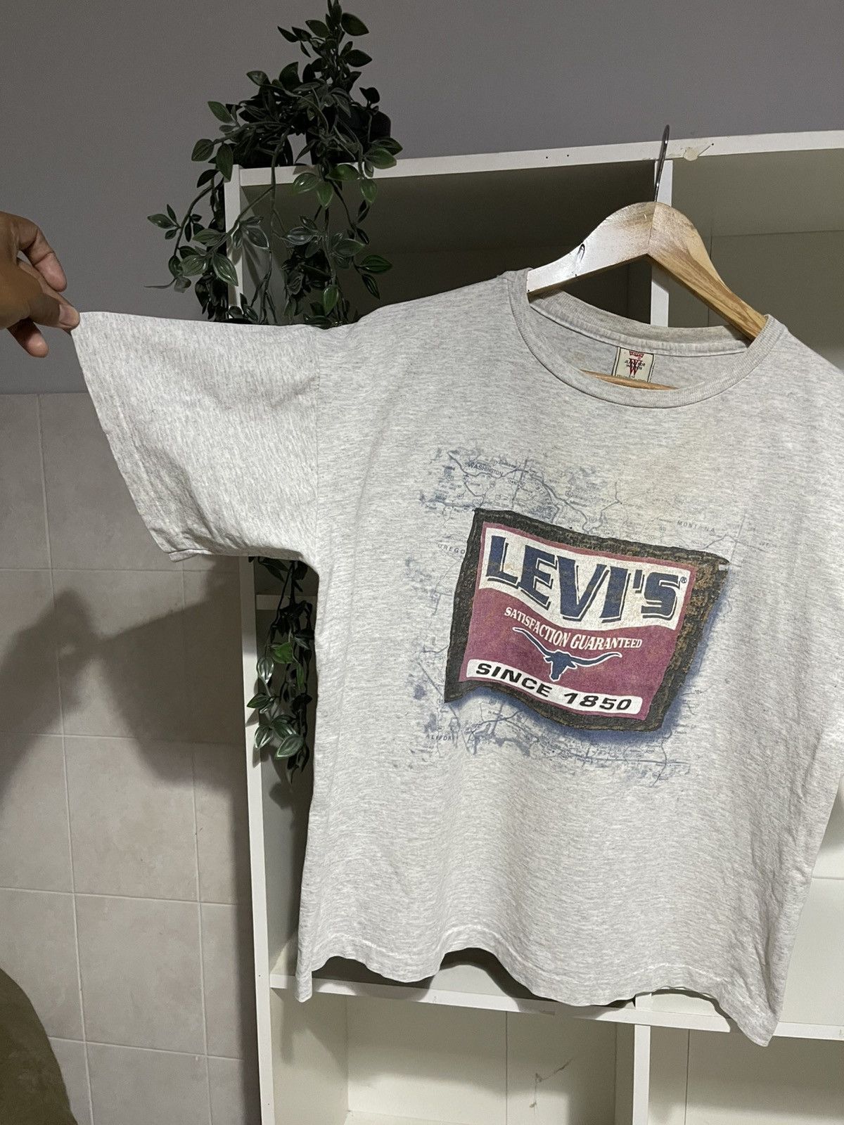 Levi's Vintage Clothing Vintage Levis Crop Top Style Size US M / EU 48-50 / 2 - 5 Thumbnail