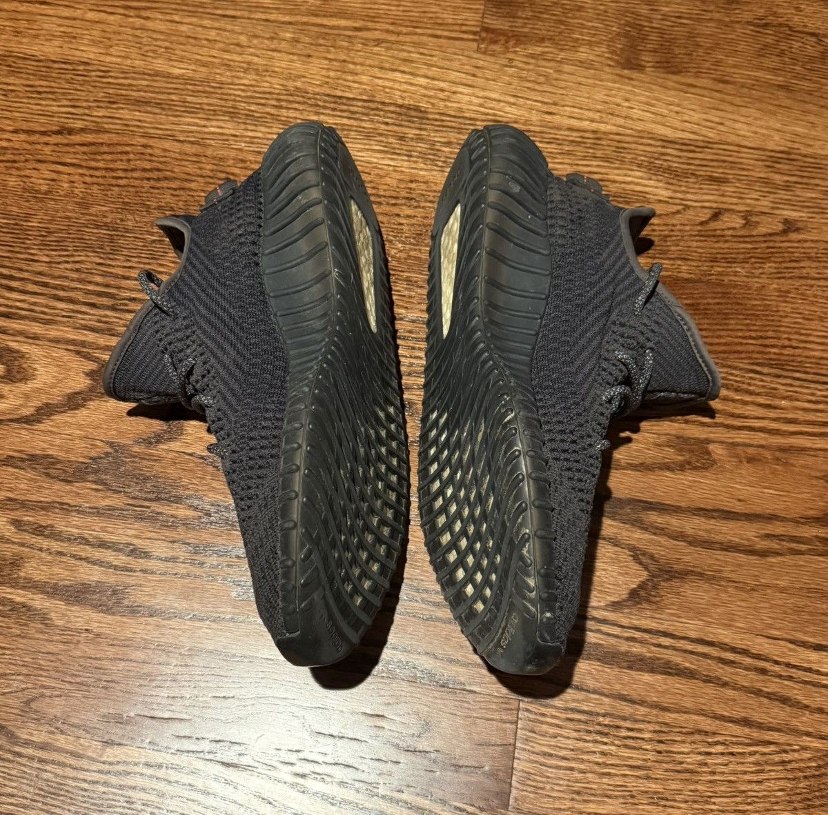Yeezy Adidas Yeezy Boost 350 V2 Low Black Non-Reflective Size 13 Size US 13 / EU 46 - 3 Thumbnail