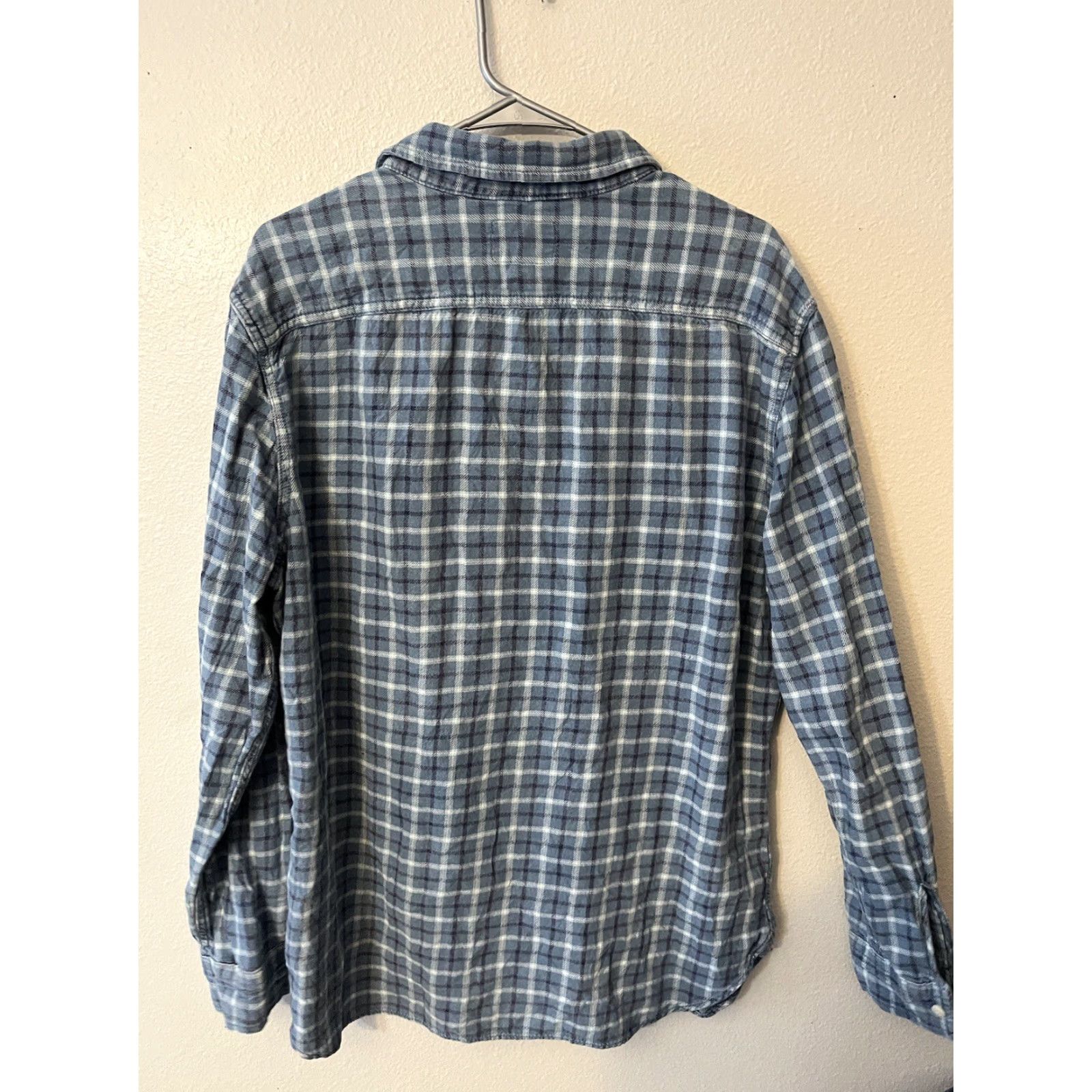 American Eagle Outfitters American Eagle Mens Flannel Shirt Multicolor Plaid Cotton Size XL Classic Fit Shirt Mens XL Blue Plaid Autumn Winter Outdoor 90s (not applicable) Size US XL / EU 56 / 4 - 3 Thumbnail