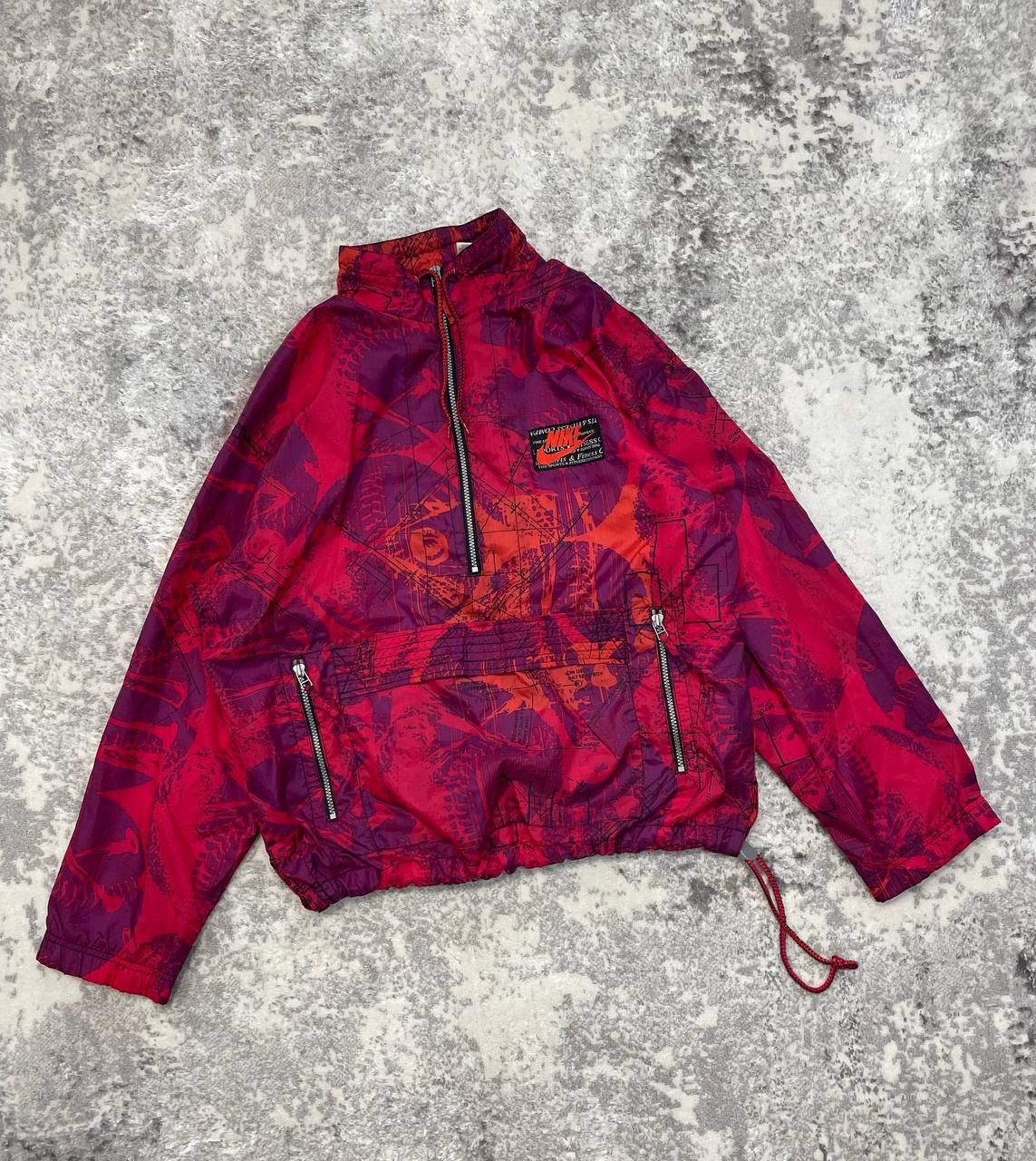 Vintage NIKE Anorak Jacket 1/2 Zip 90's Sport Retro Style
