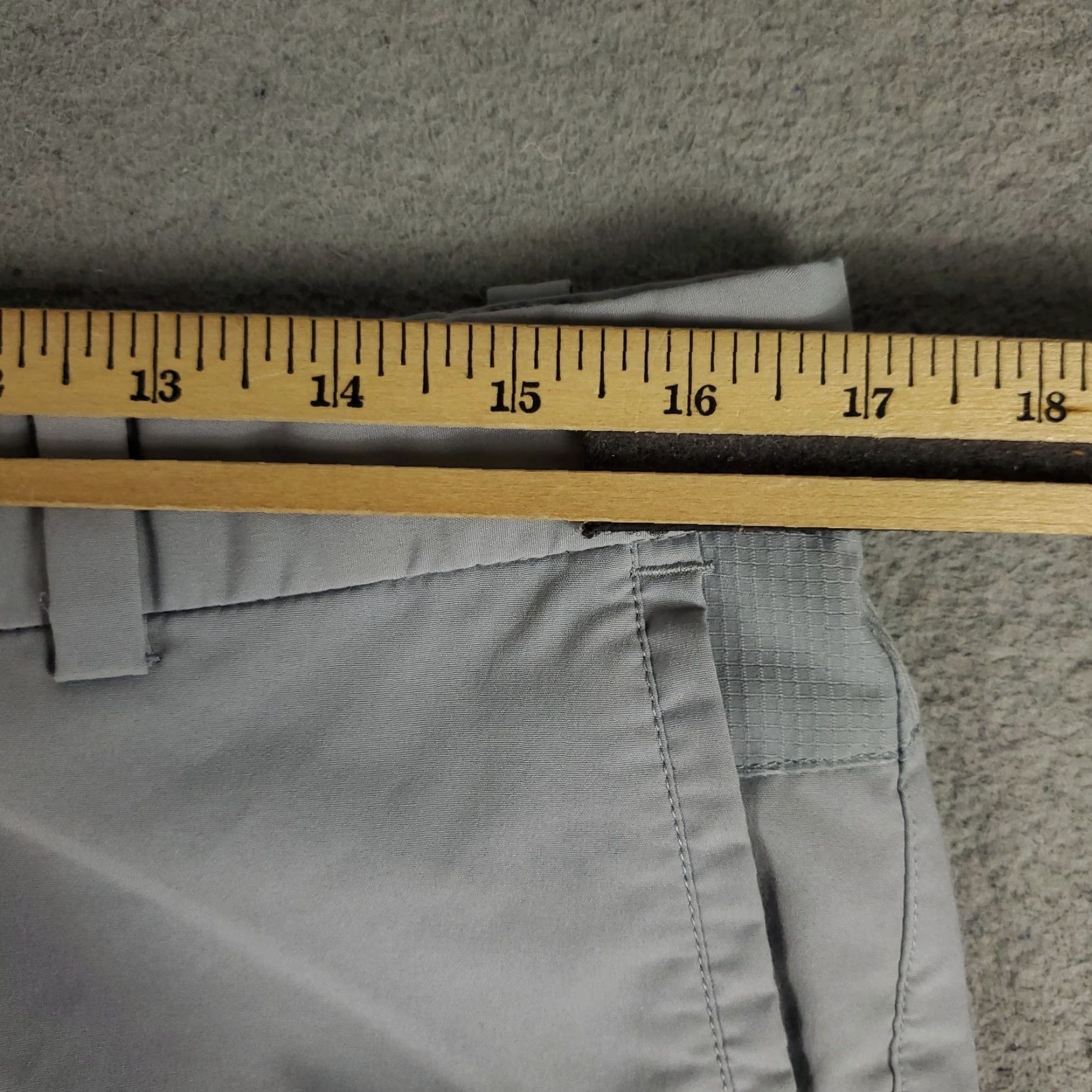 Nike Nike Pants Mens Size 34x31 Gray Dri Fit Golf Flat Front Chino Trousers Size US 34 / EU 50 - 3 Thumbnail