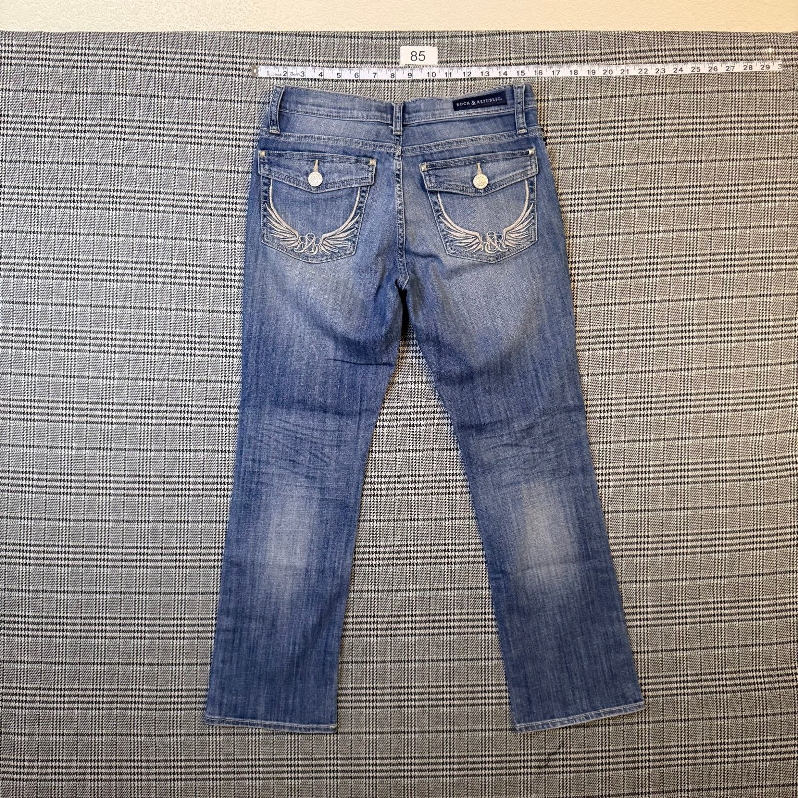 Rock & Republic Rock & Republic Women's Jeans Light Blue Denim Kendall 8 Size 30" / US 8 / IT 44 - 1 Thumbnail