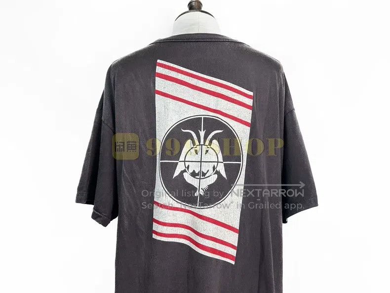 Saint Michael Saint Michael Red slogan crosshair short sleeves Size US XXL / EU 58 / 5 - 4 Thumbnail