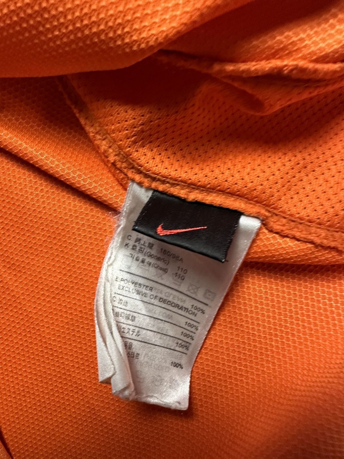 Nike × Vintage Vintage Nike Nederland soccer jersey size XL logo orange Size US XL / EU 56 / 4 - 9 Thumbnail