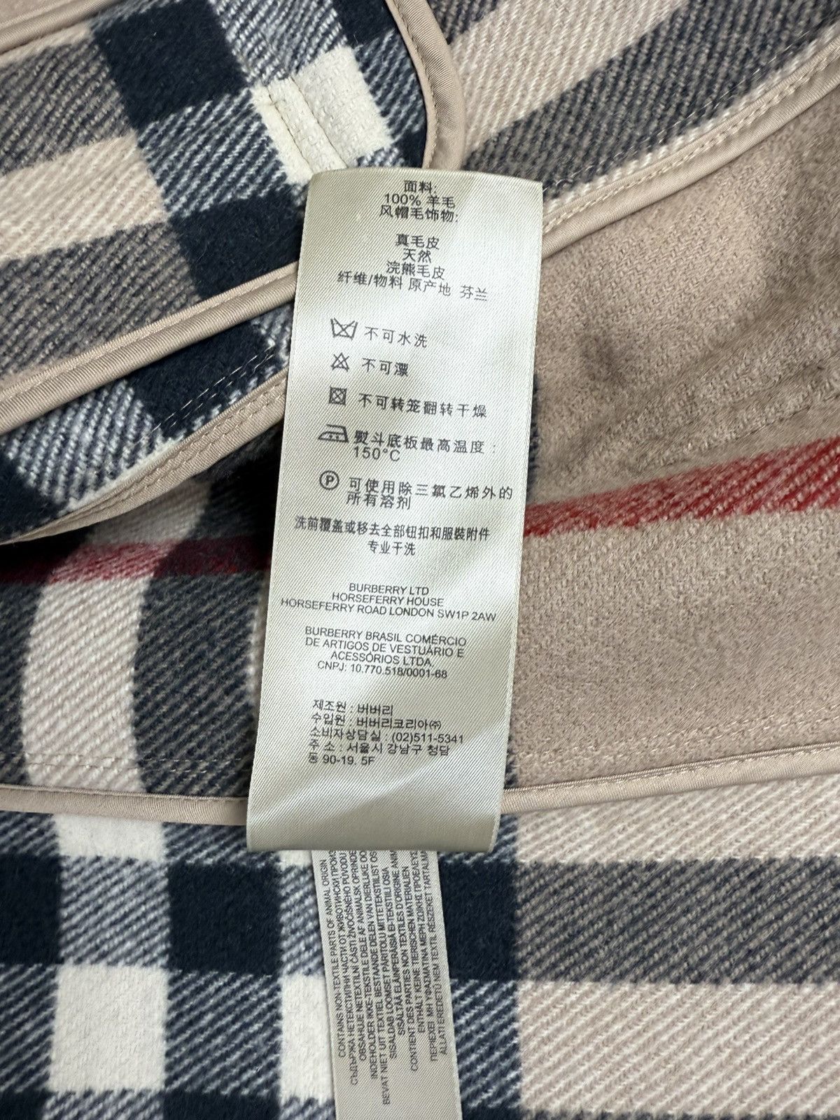 Burberry Burberry Nova Check short Duffle Coat Jacket Size XS / US 0-2 / IT 36-38 - 10 Thumbnail