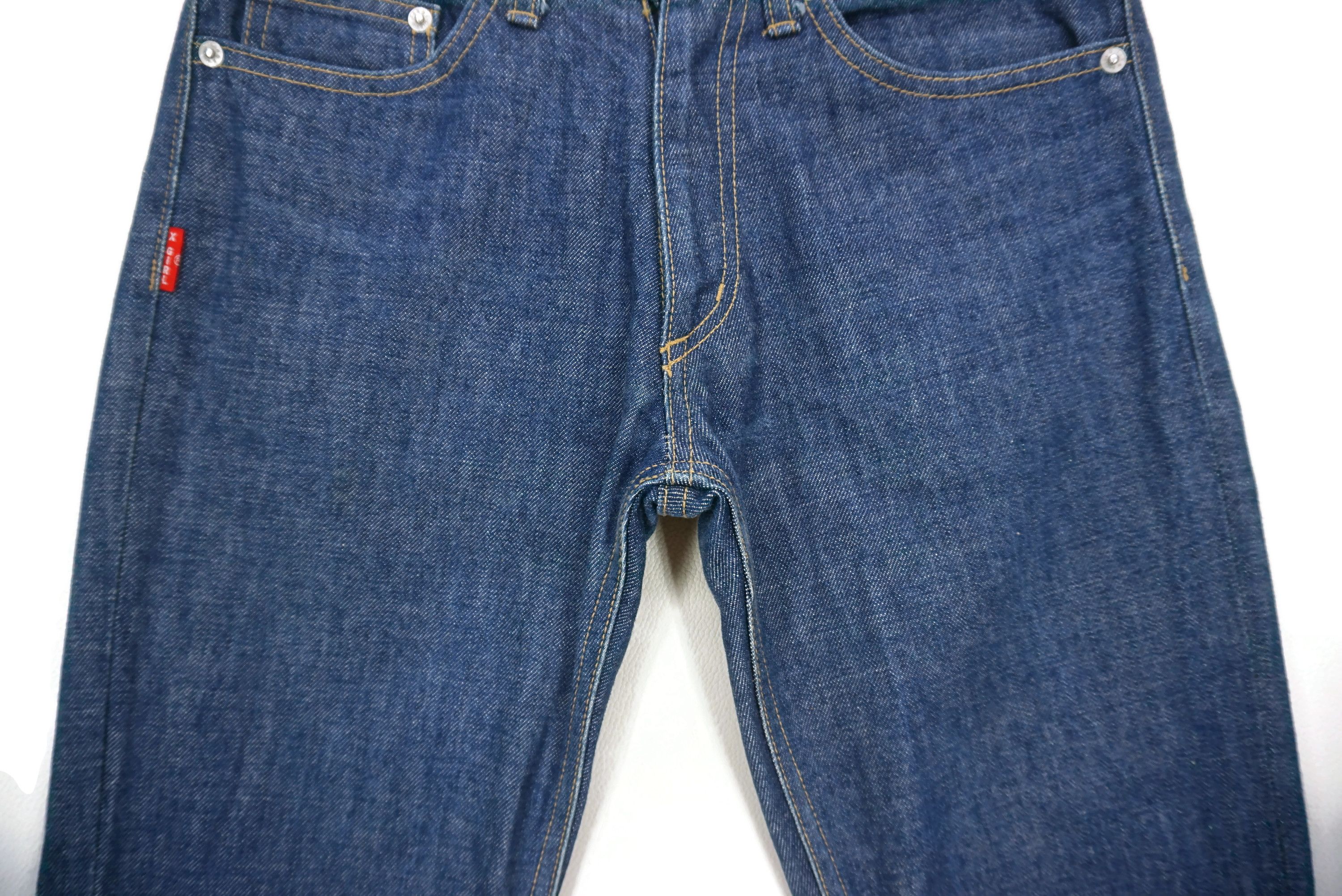 Japanese Brand X-girl Jeans Size W29xL29.5 Slim Skinny Zipper Hem Denim Size 26" / US 2 / IT 38 - 6 Thumbnail