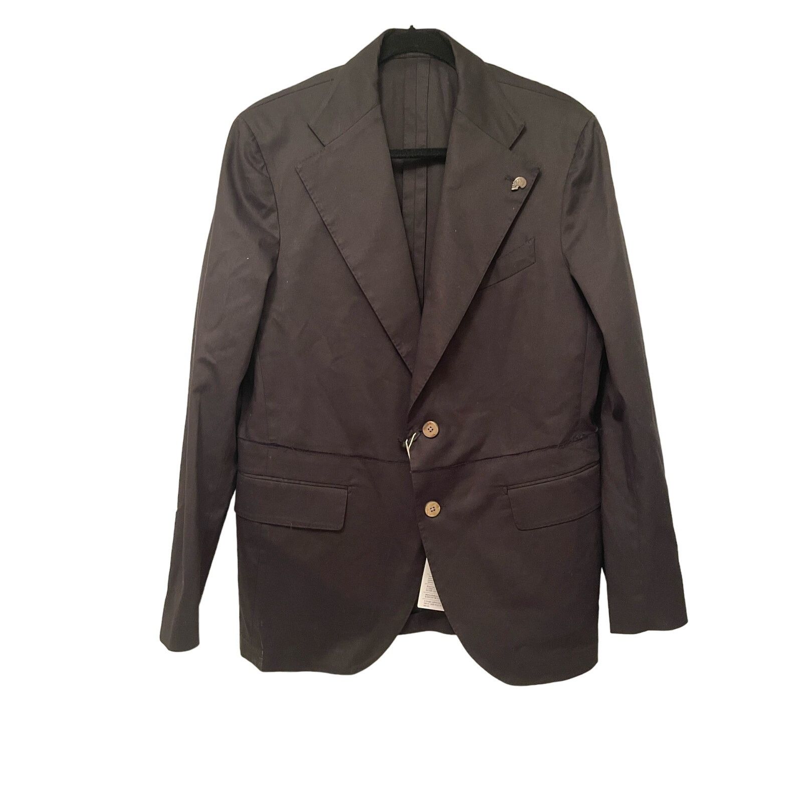 Gabrielle Gabrielle Pasini Men’s Single Breasted Blazer NWT Size: 50 Size 50R - 1 Thumbnail
