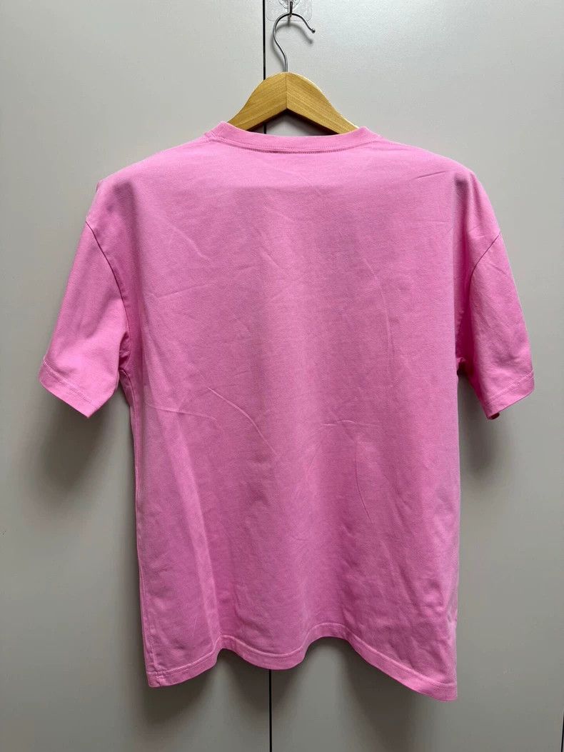Balenciaga Balenciaga Pink Retro Embroidered Logo Short Sleeve Size US S / EU 44-46 / 1 - 2 Thumbnail