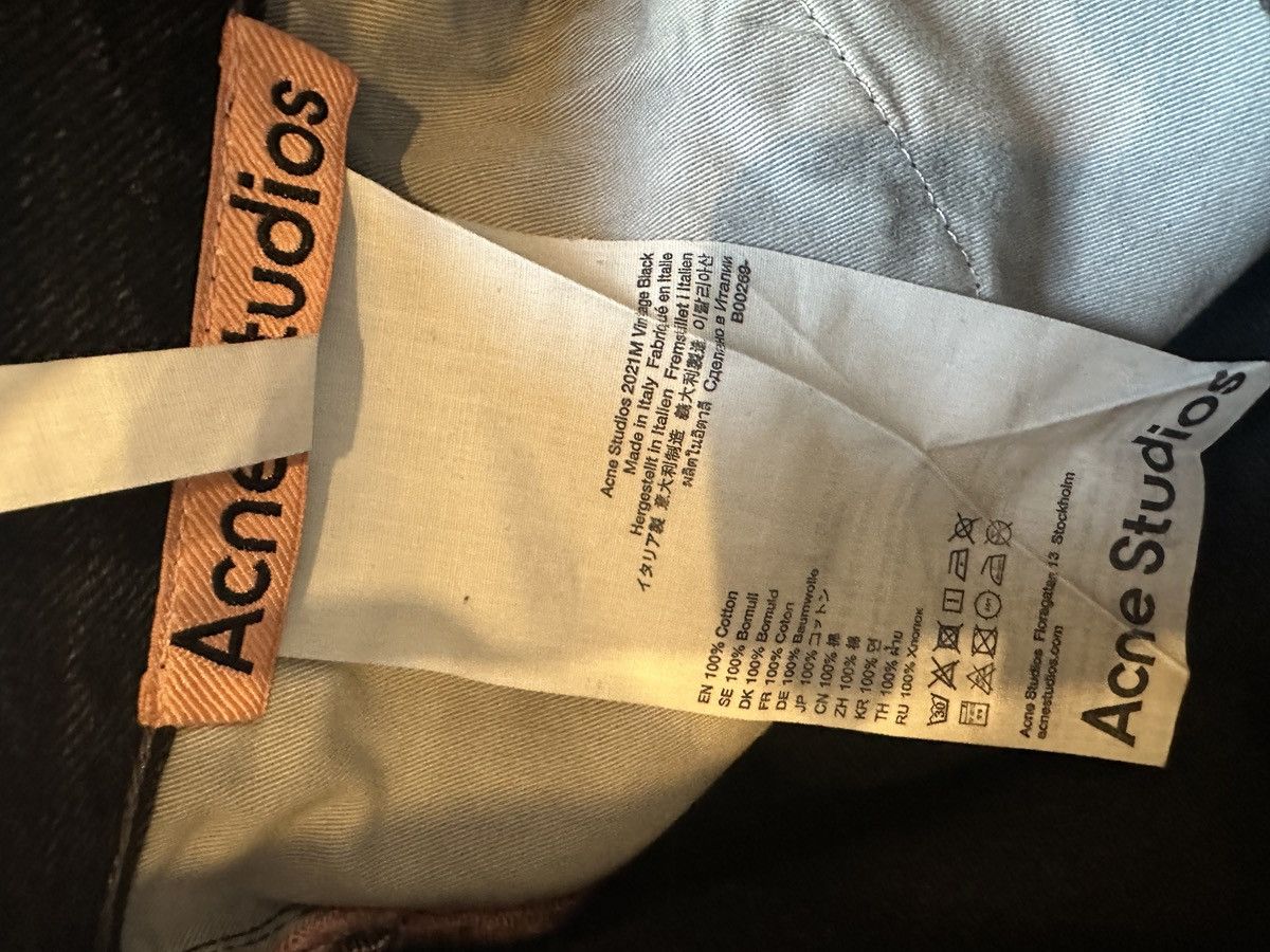 Acne Studios Acne Studios 2021M Vintage Black Size US 31 - 5 Thumbnail
