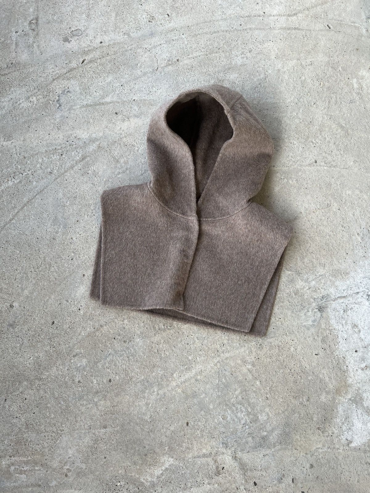 Cos Double-Faced Wool Hibrid Hood Size ONE SIZE - 1 Thumbnail