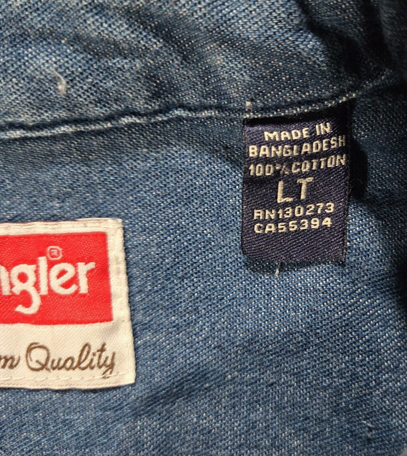 Wrangler Wrangler Premium Quality Long Sleeve Button Up Shirt LT Size US L / EU 52-54 / 3 - 11 Thumbnail