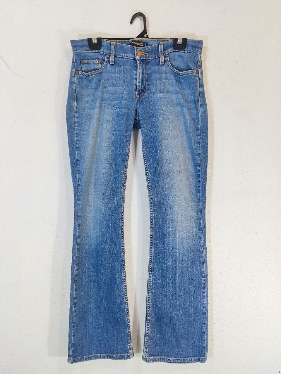 Levi's vintage levis 524 too superlow bootcut flare denim Size 33" - 2 Thumbnail