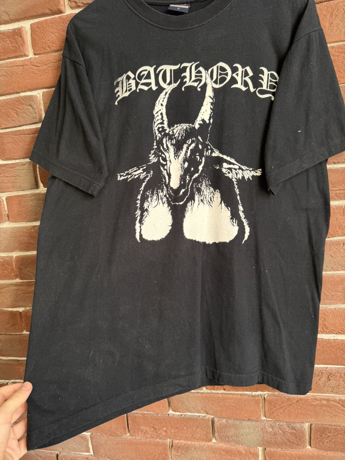 Band Tees Rare Bathory Vintage 00s Band Black Metal T-Shirt Goth Hype Size US L / EU 52-54 / 3 - 3 Thumbnail