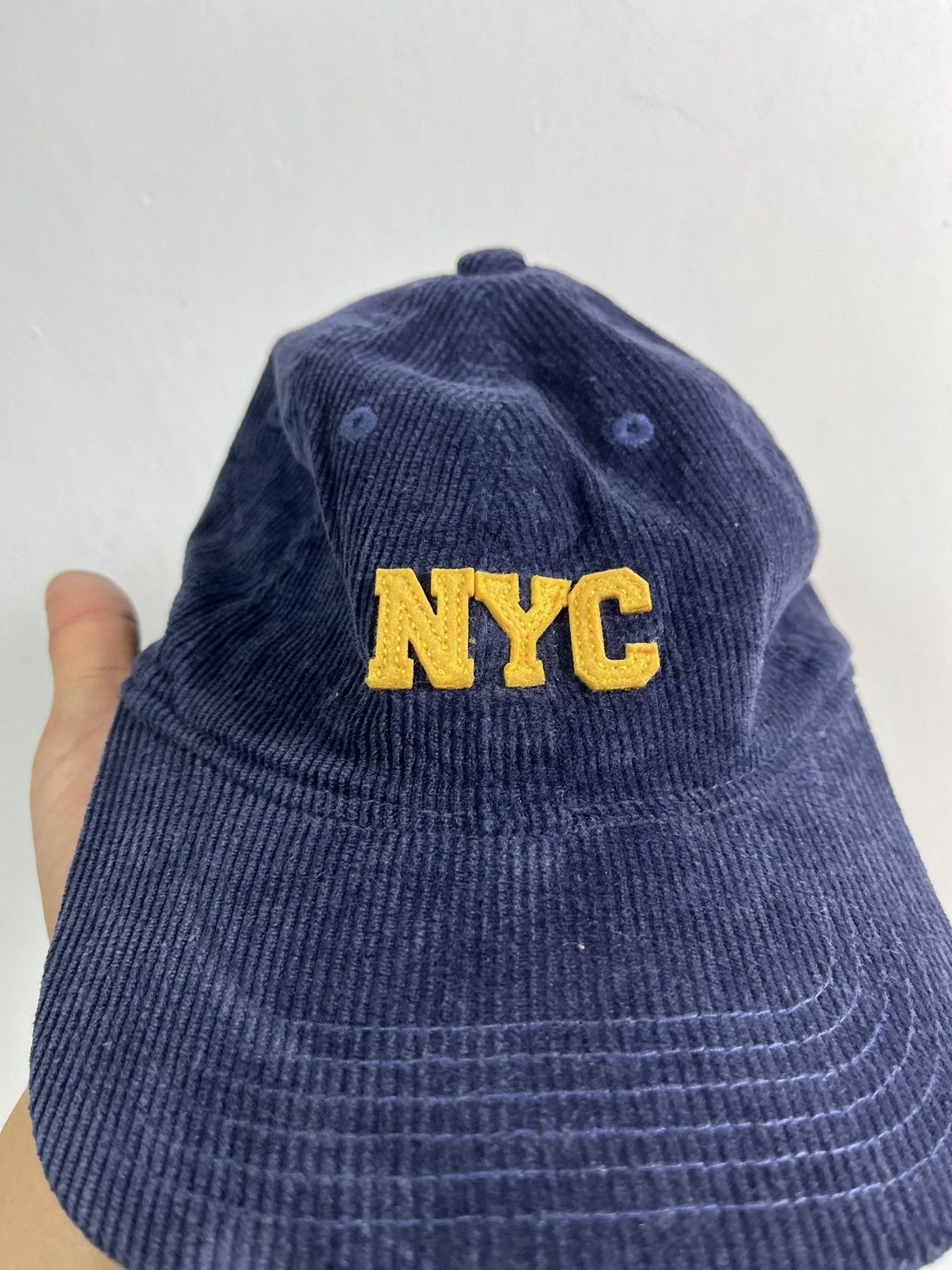 Vintage Back Number x NYC CORDUROY CAP 🧢 Size ONE SIZE - 2 Thumbnail