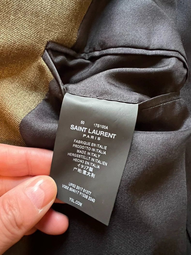 Saint Laurent Paris Saint Laurent Paris Military Green Palace Jacket-2506 Size US L / EU 52-54 / 3 - 4 Thumbnail