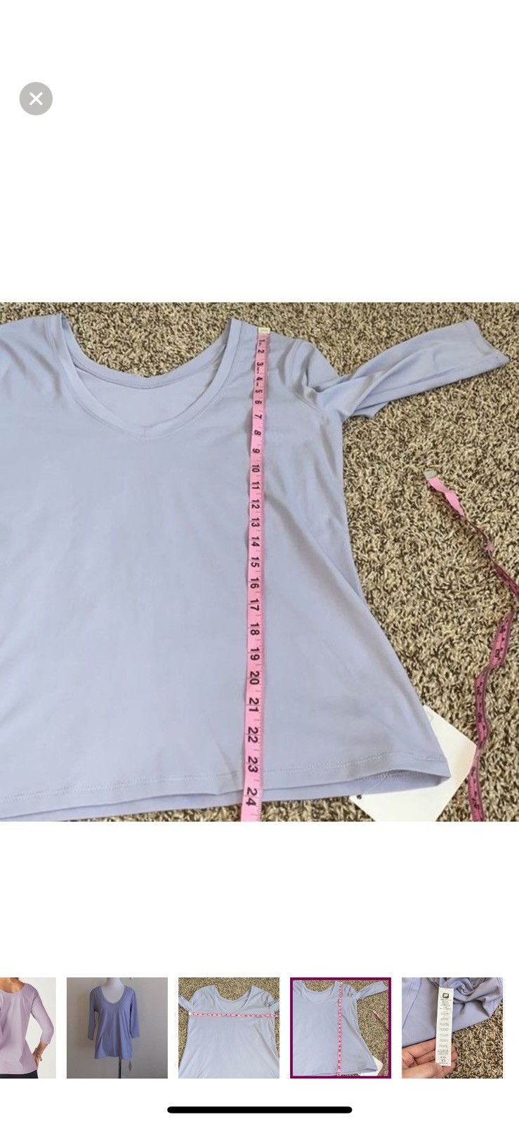 Fabletics Fabletics XS purple samantha II top Size XS / US 0-2 / IT 36-38 - 2 Thumbnail