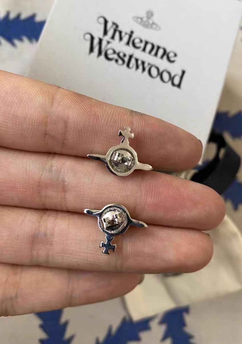 Vivienne Westwood vivienne westwood metal Vintage Classic Semi-3D Orb S Size ONE SIZE - 3 Thumbnail