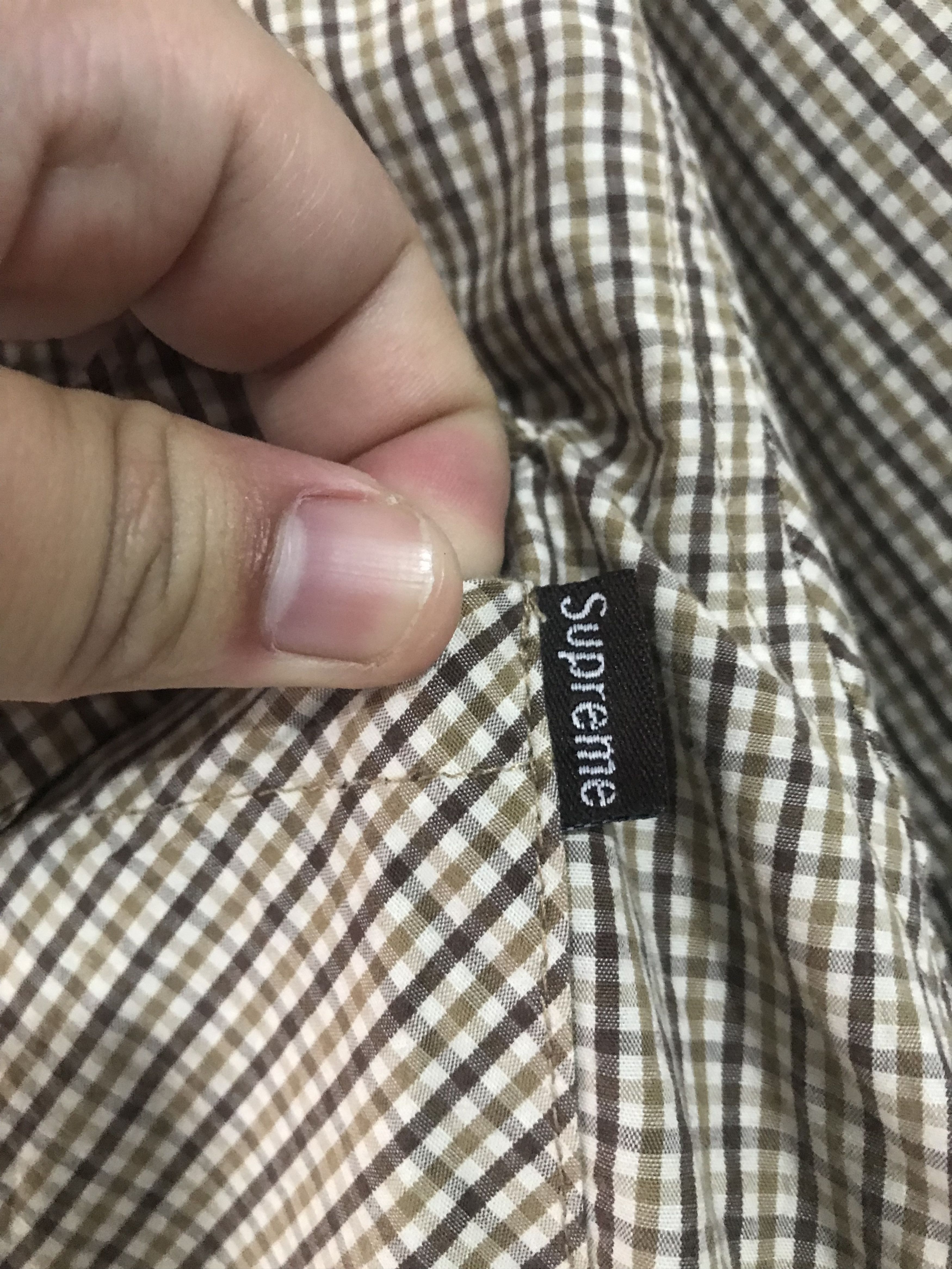 Supreme × Vintage Vintage 90s Supreme Shirts Size US M / EU 48-50 / 2 - 8 Thumbnail