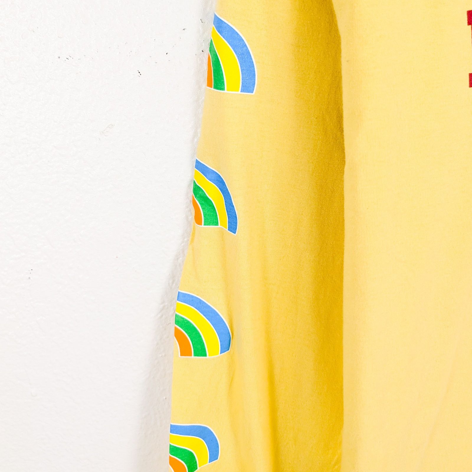 Noah NOAH T-Shirt Running Club Print In Yellow cotton Medium Size US M / EU 48-50 / 2 - 7 Thumbnail