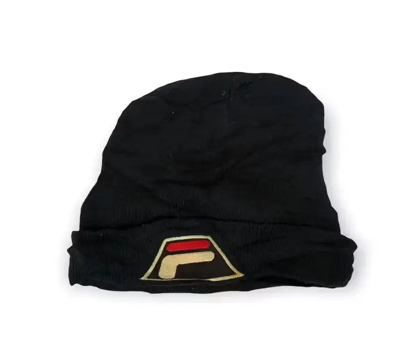 Fila Vintage Fila Big Logo beanie Size ONE SIZE - 4 Thumbnail