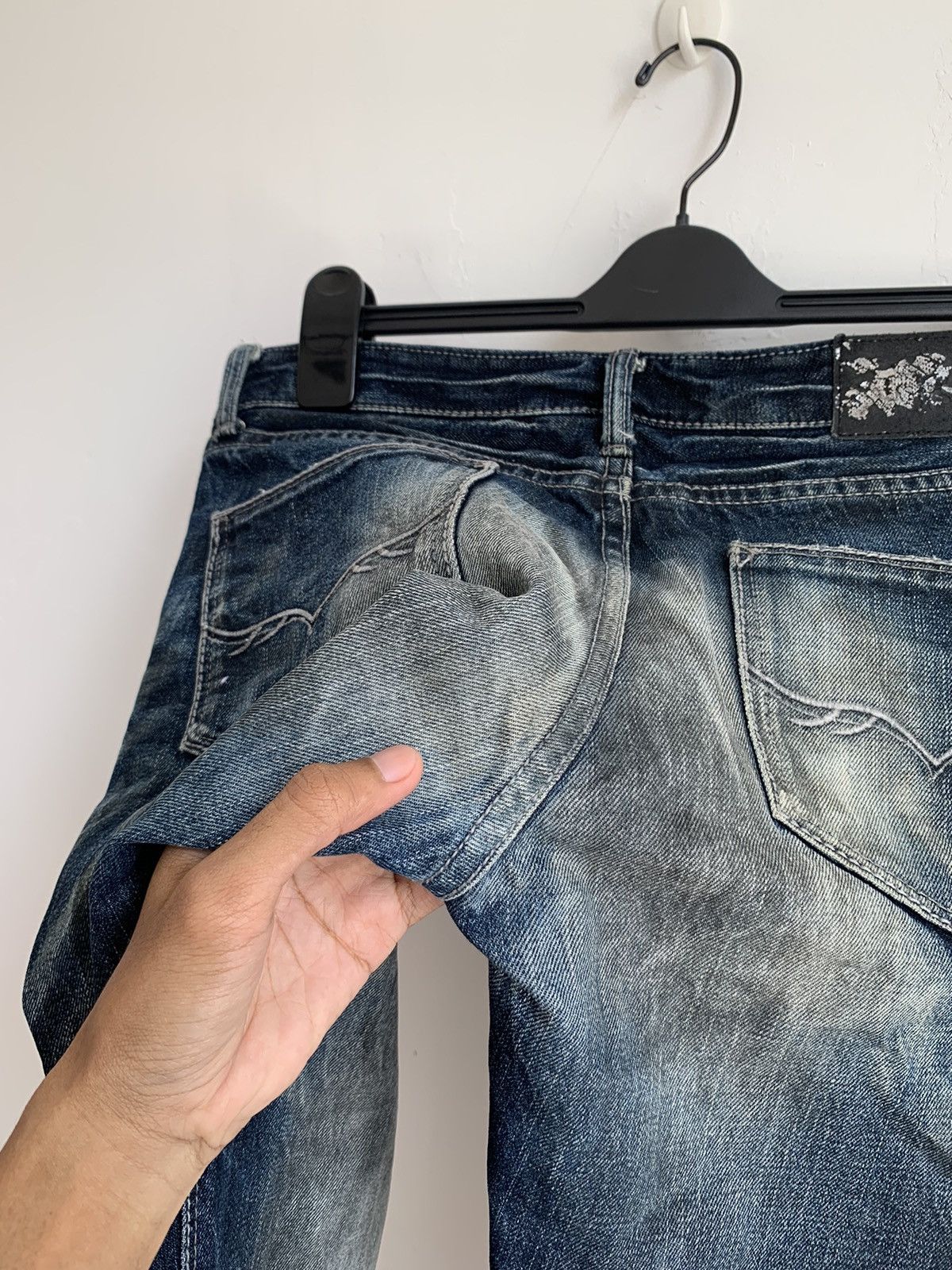GOSTAR DE FUGA FUGA Flared Denim Jeans Size US 32 / EU 48 - 7 Thumbnail
