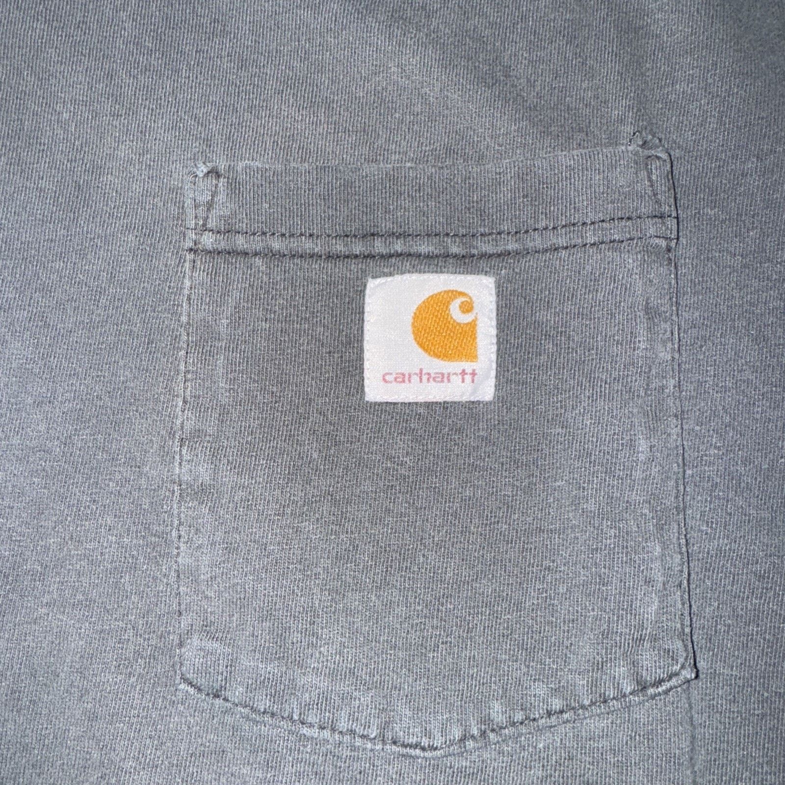 Carhartt × Vintage Carhartt Pocket T-Shirt Black Small 20x29 Distressed Size US S / EU 44-46 / 1 - 2 Thumbnail