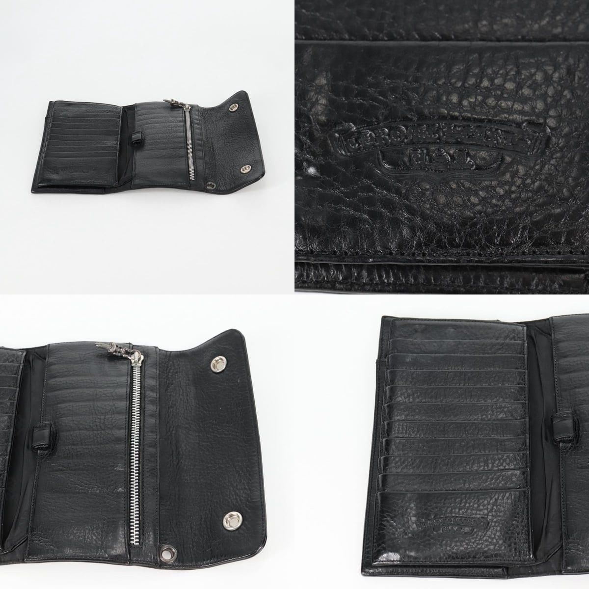 Chrome Hearts Chrome Hearts Wave Cross Ball Long Wallet Size ONE SIZE - 6 Thumbnail