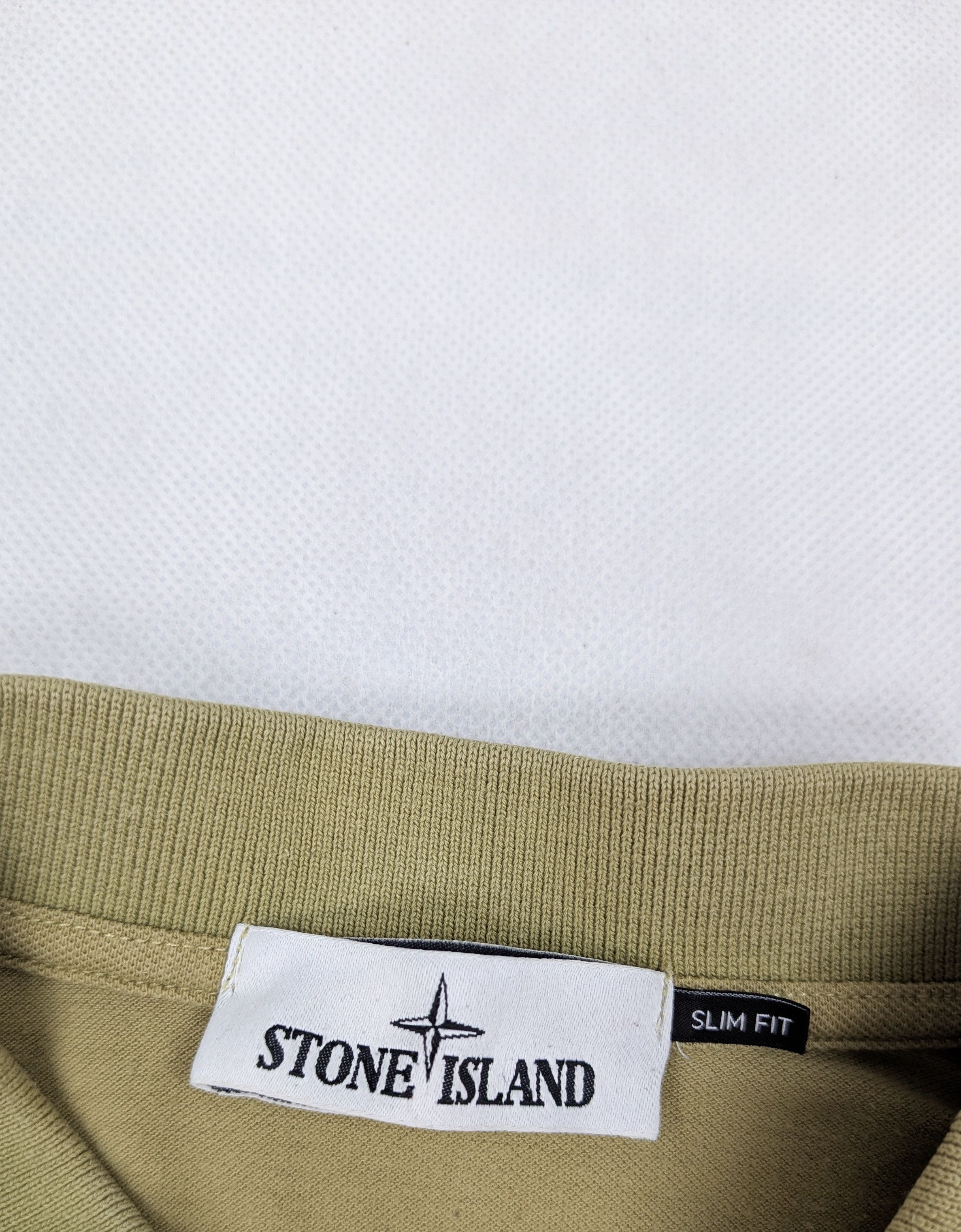 Stone Island Stone Island green polo shirt L Size US L / EU 52-54 / 3 - 3 Thumbnail