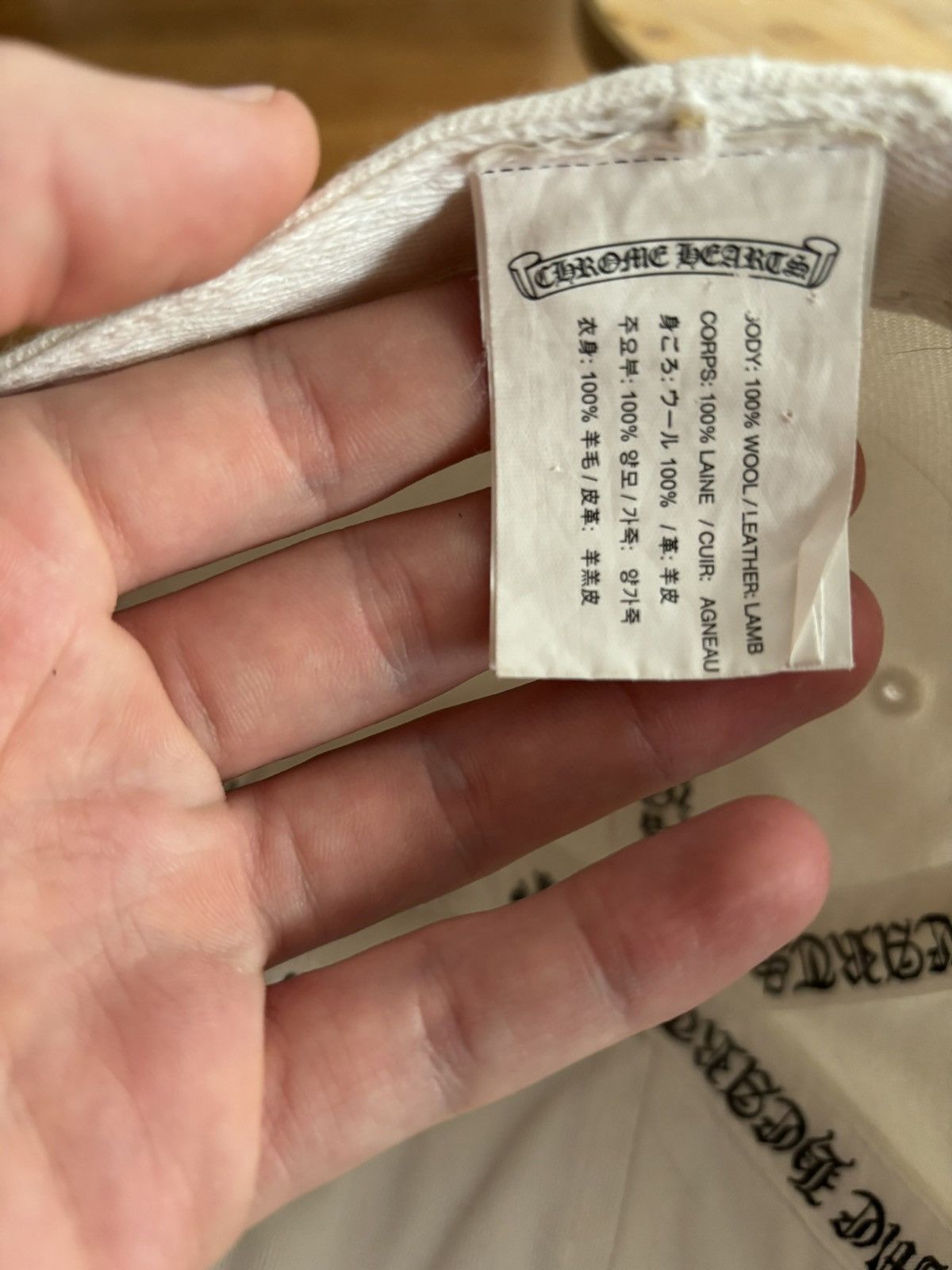 Chrome Hearts Chrome Hearts Hat Size ONE SIZE - 5 Thumbnail
