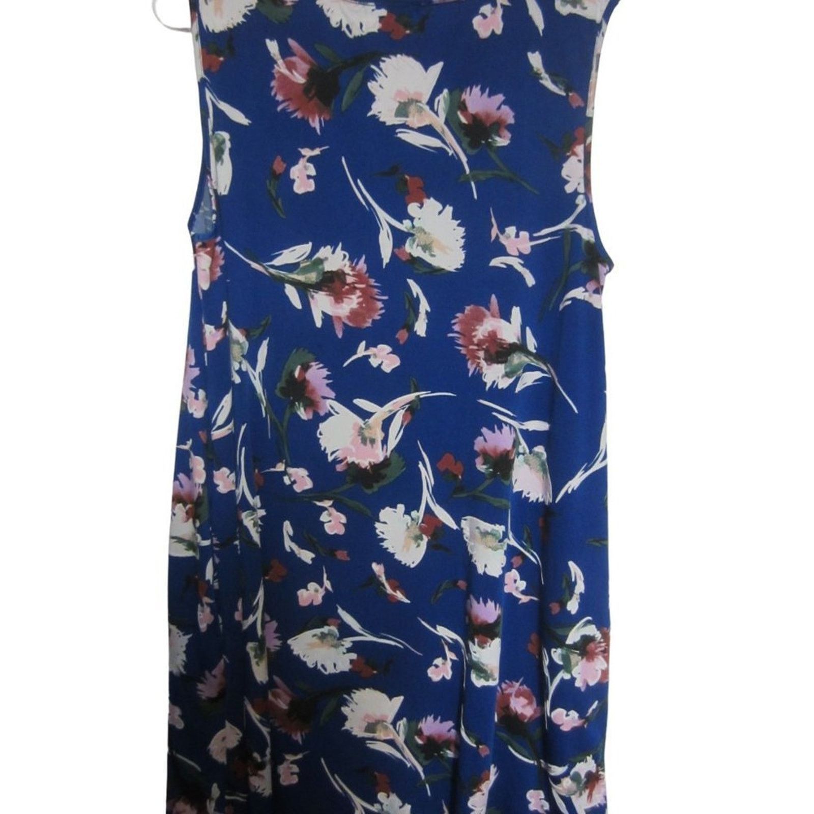 Apt. 9 Floral Cottagecore Sleeveless Swing Dress Blue APT.9 XL Size XL / US 12-14 / IT 48-50 - 9 Thumbnail
